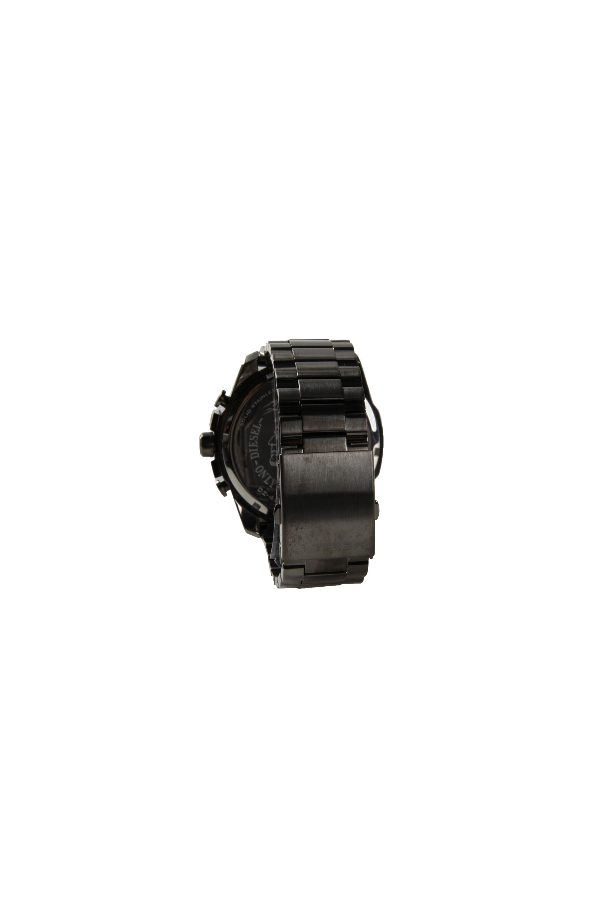 Diesel - DZ4282, Man's Mega Chief watch with black plating in Metal Grey - 2