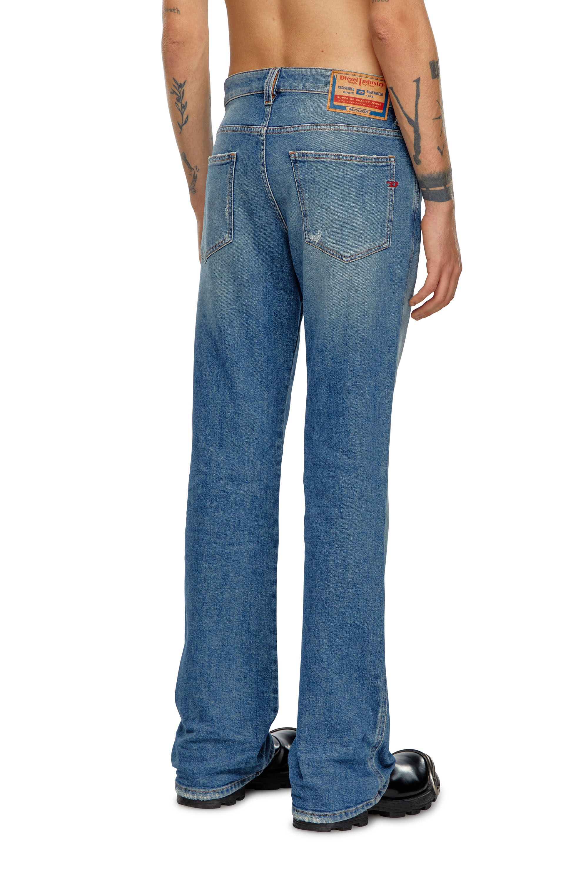 Diesel - Man's Bootcut Jeans 1998 D-Buck 0GRDG, Light Blue - 4