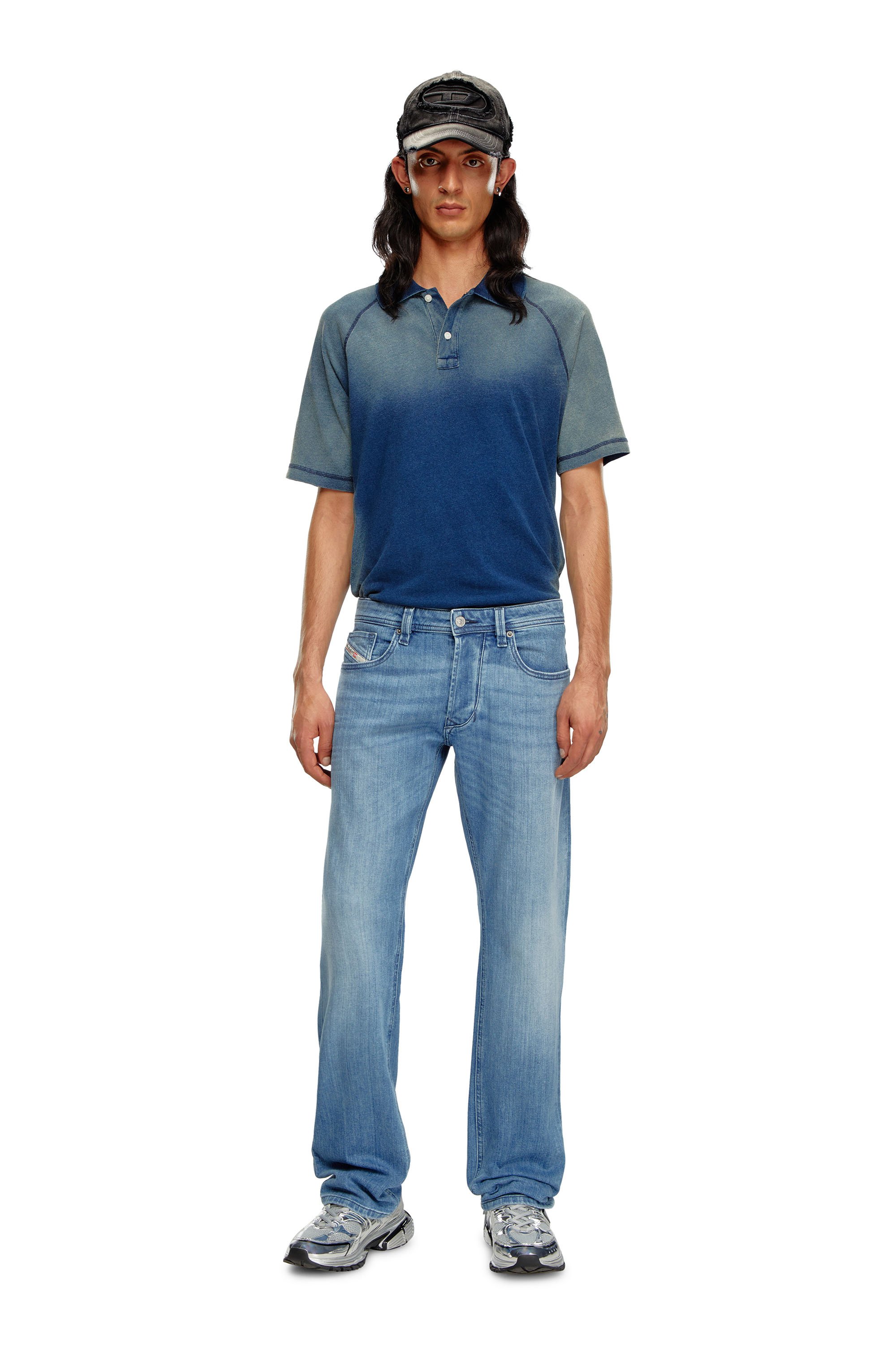 Diesel - Regular Jeans 1985 Larkee 0GRDI Hombre, Azul Claro - 1