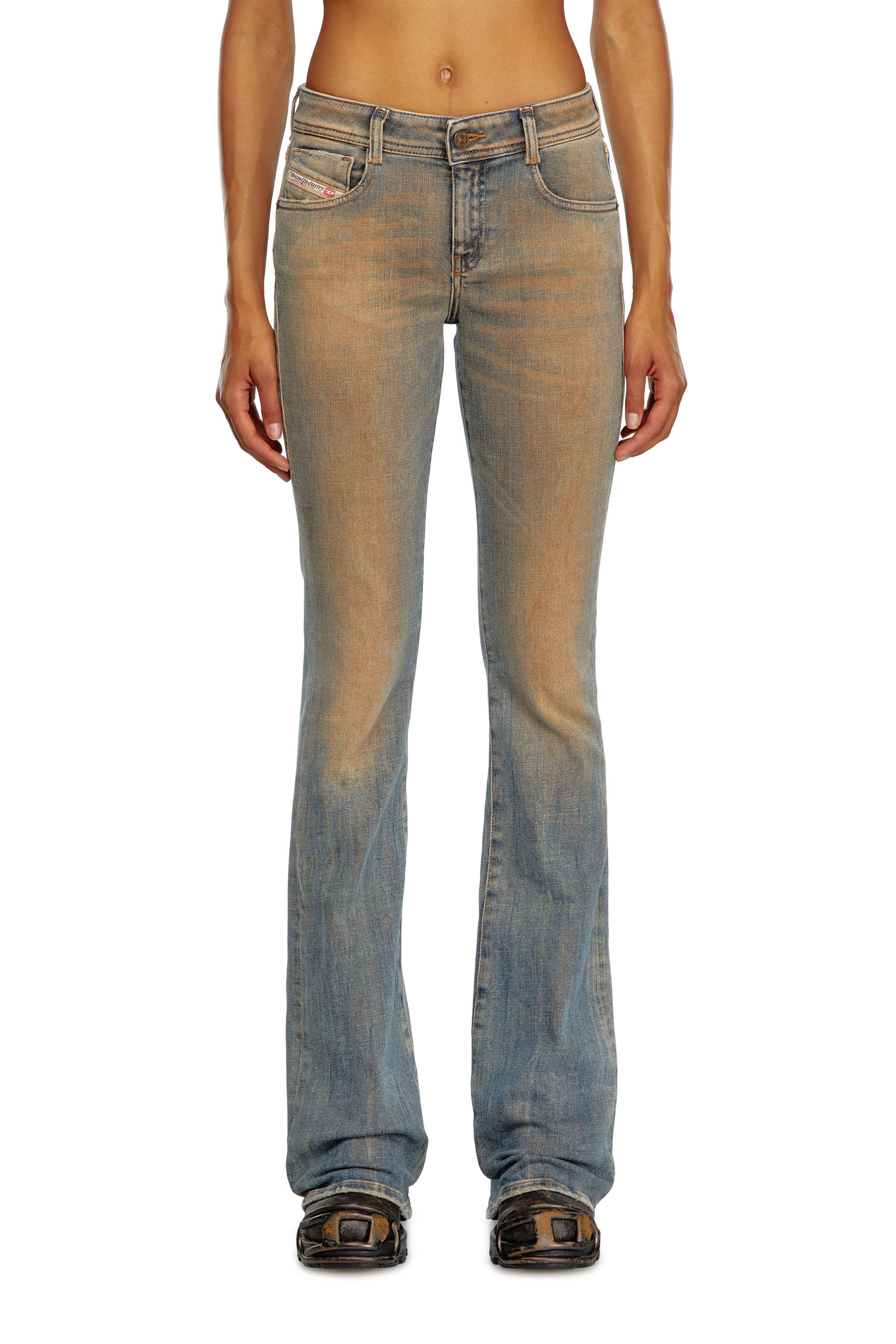 Diesel - Bootcut Jeans 1969 D-Ebbey 09J23 Mujer, Azul medio - 1