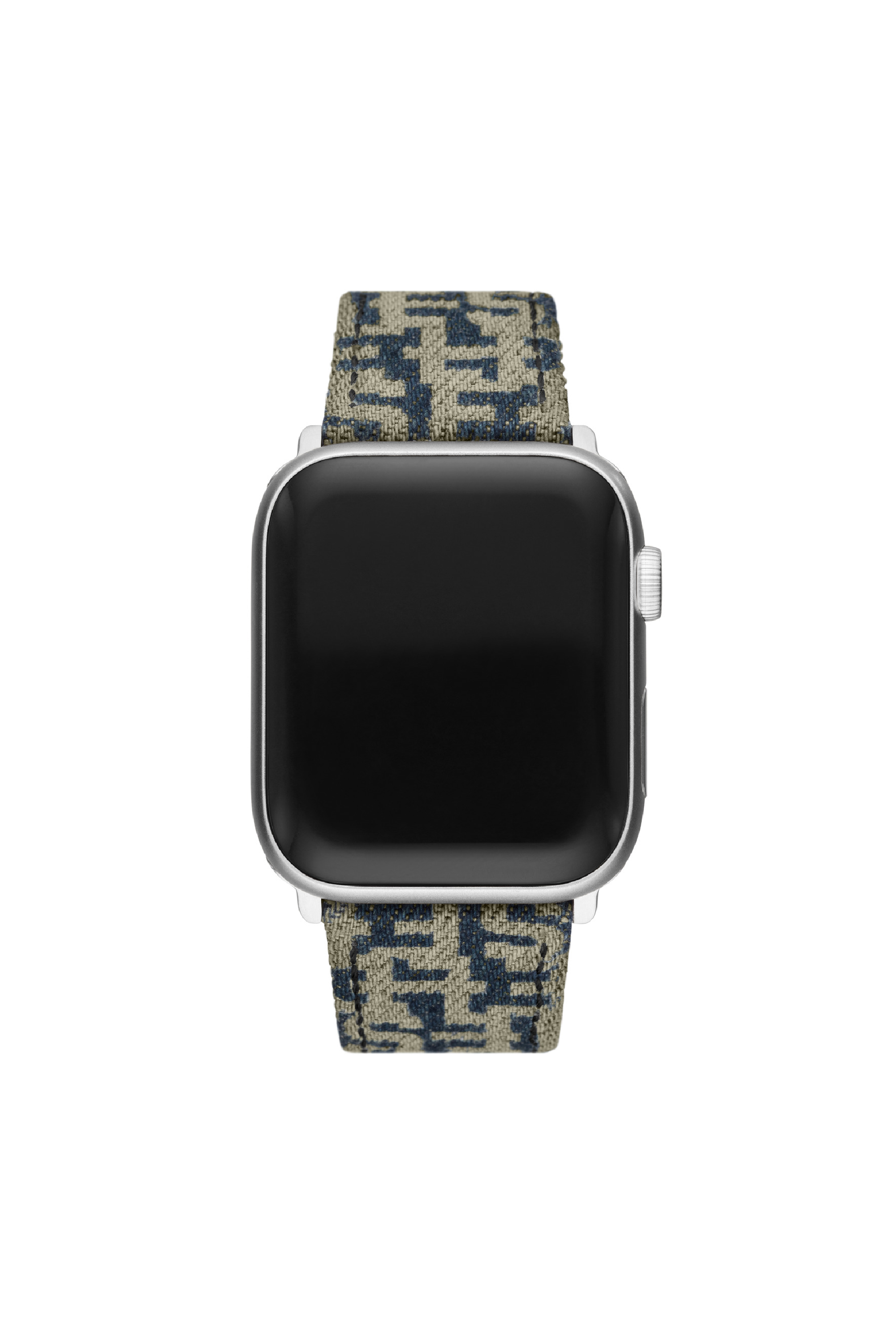 Diesel - DSS0013, Correa de denim por Apple Watch®, 42mm, 44mm, y 45mm. Unisex in Azul marino - 3