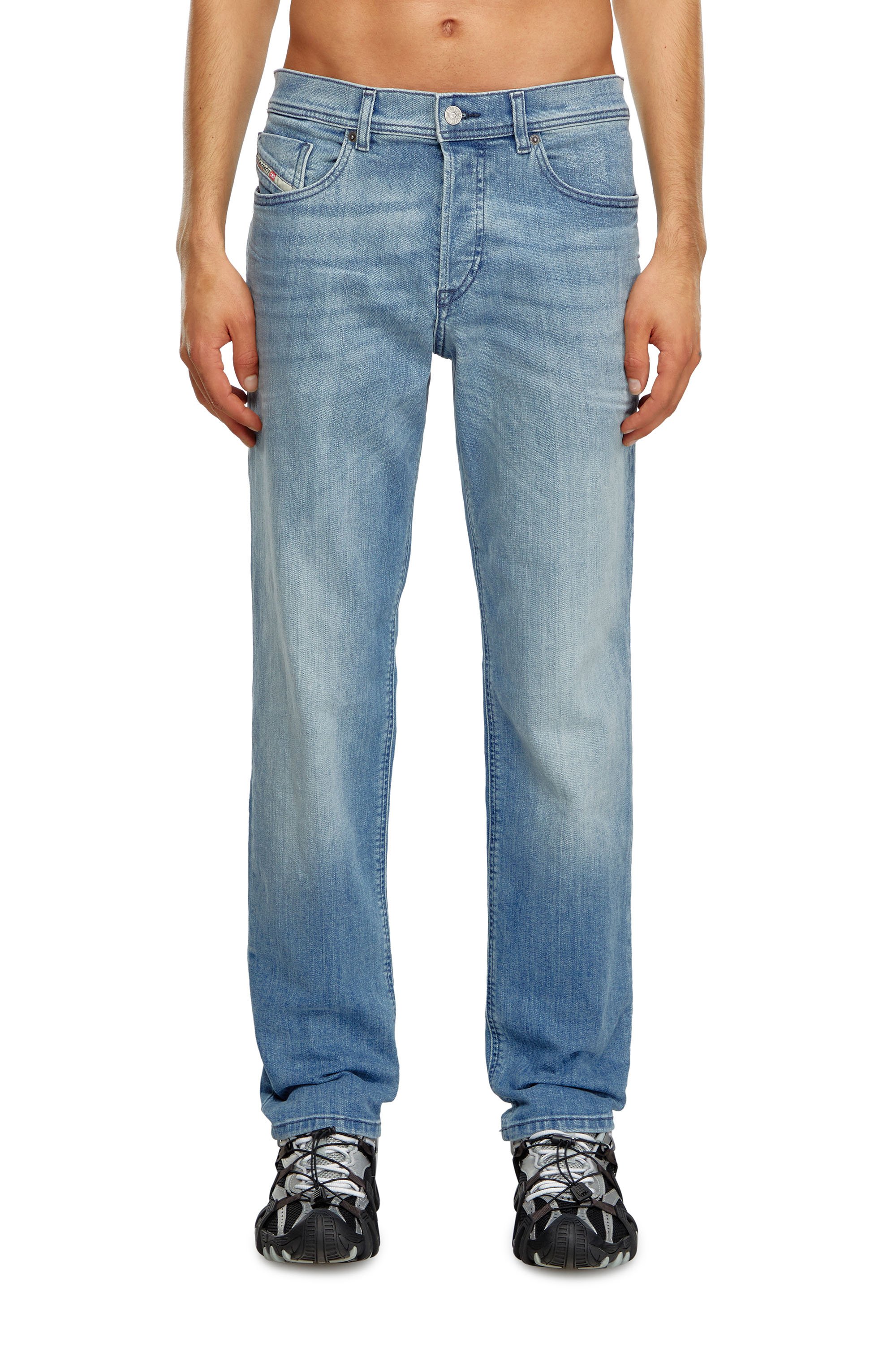 Diesel - Man's Regular Jeans 2023 D-Finitive 0GRDI, Light Blue - 2