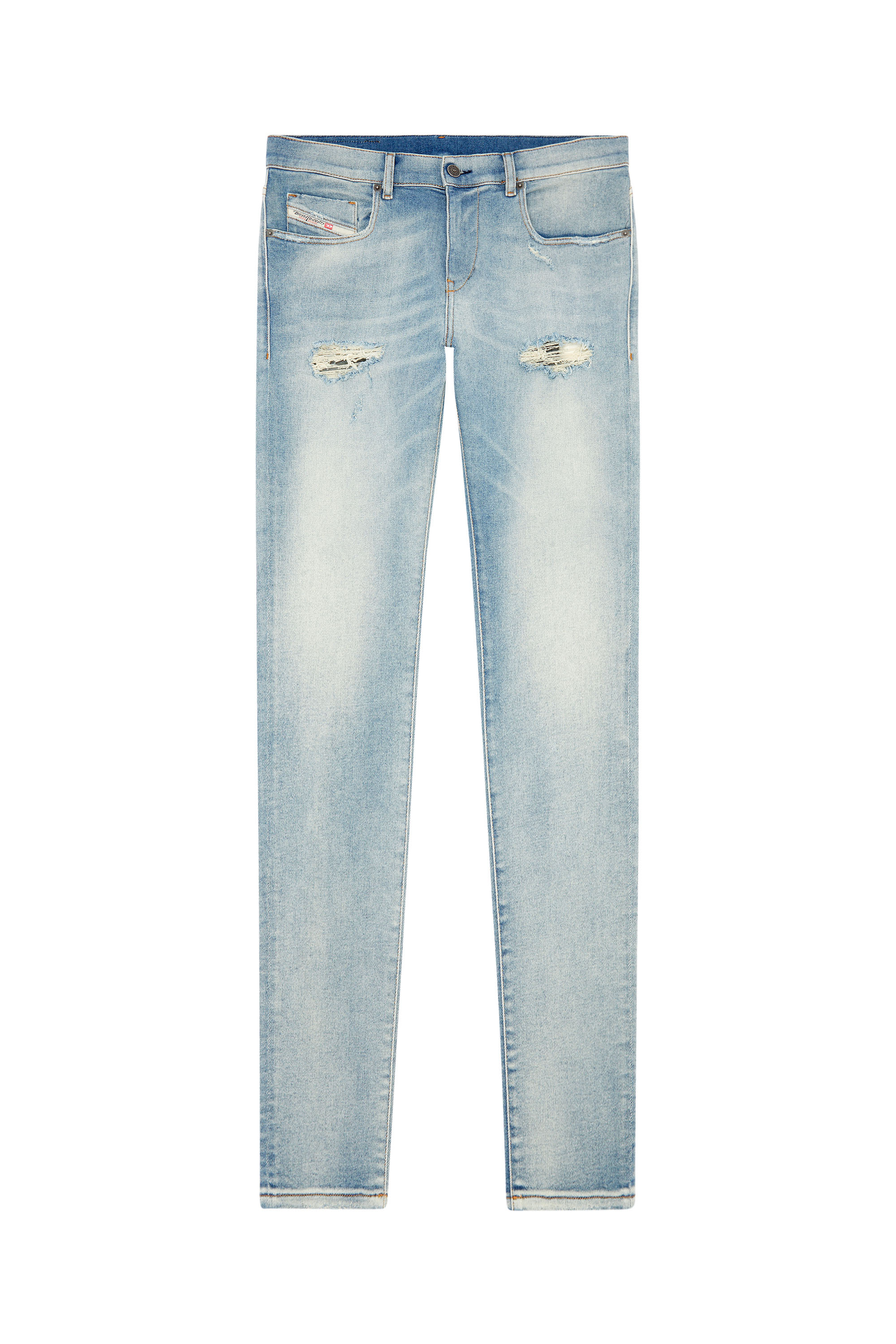 Diesel - Man's Slim Jeans 2019 D-Strukt E9B40, Light Blue - 2