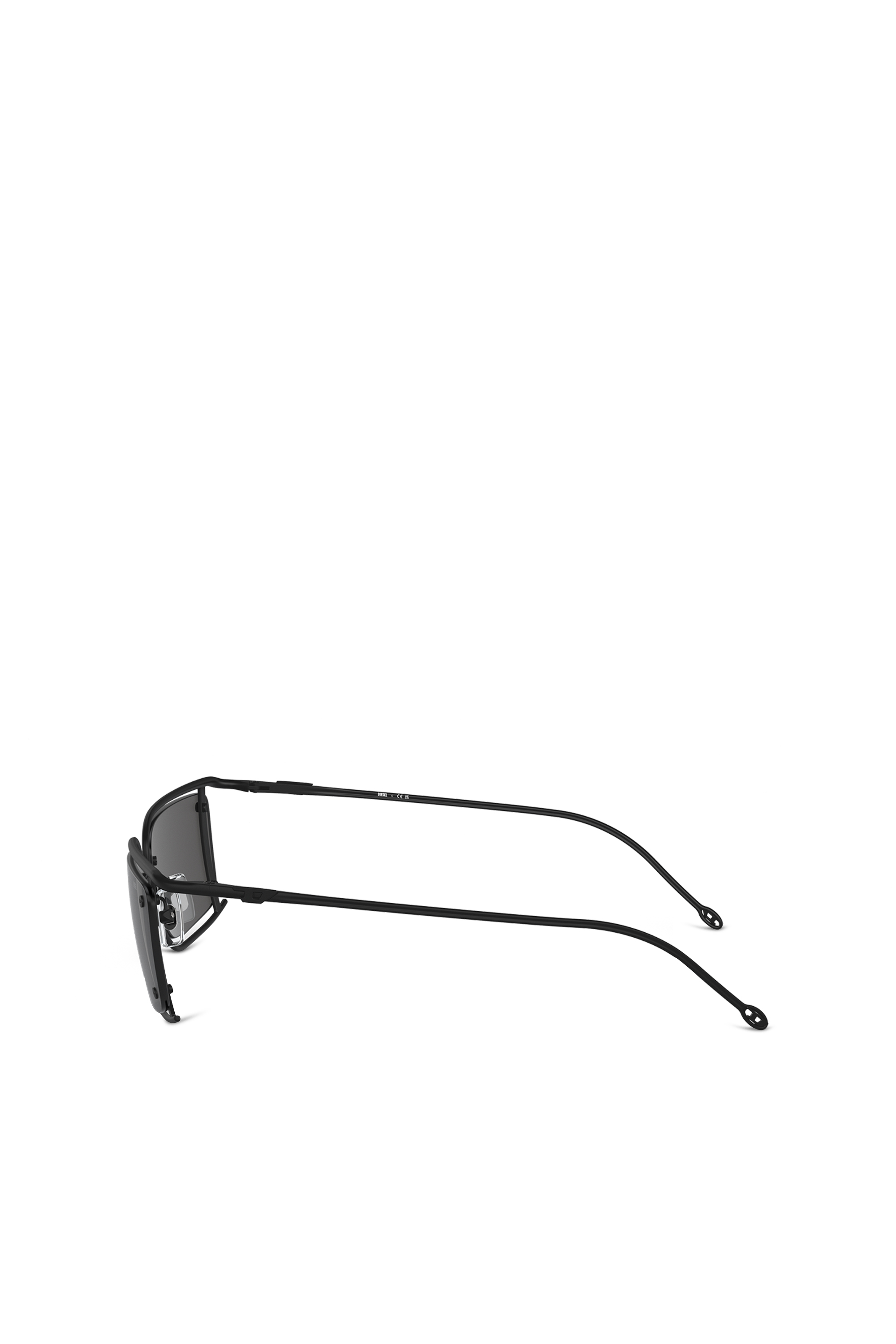 Diesel - 0DL1002, Gafas rectangulares Unisex in Negro - 2