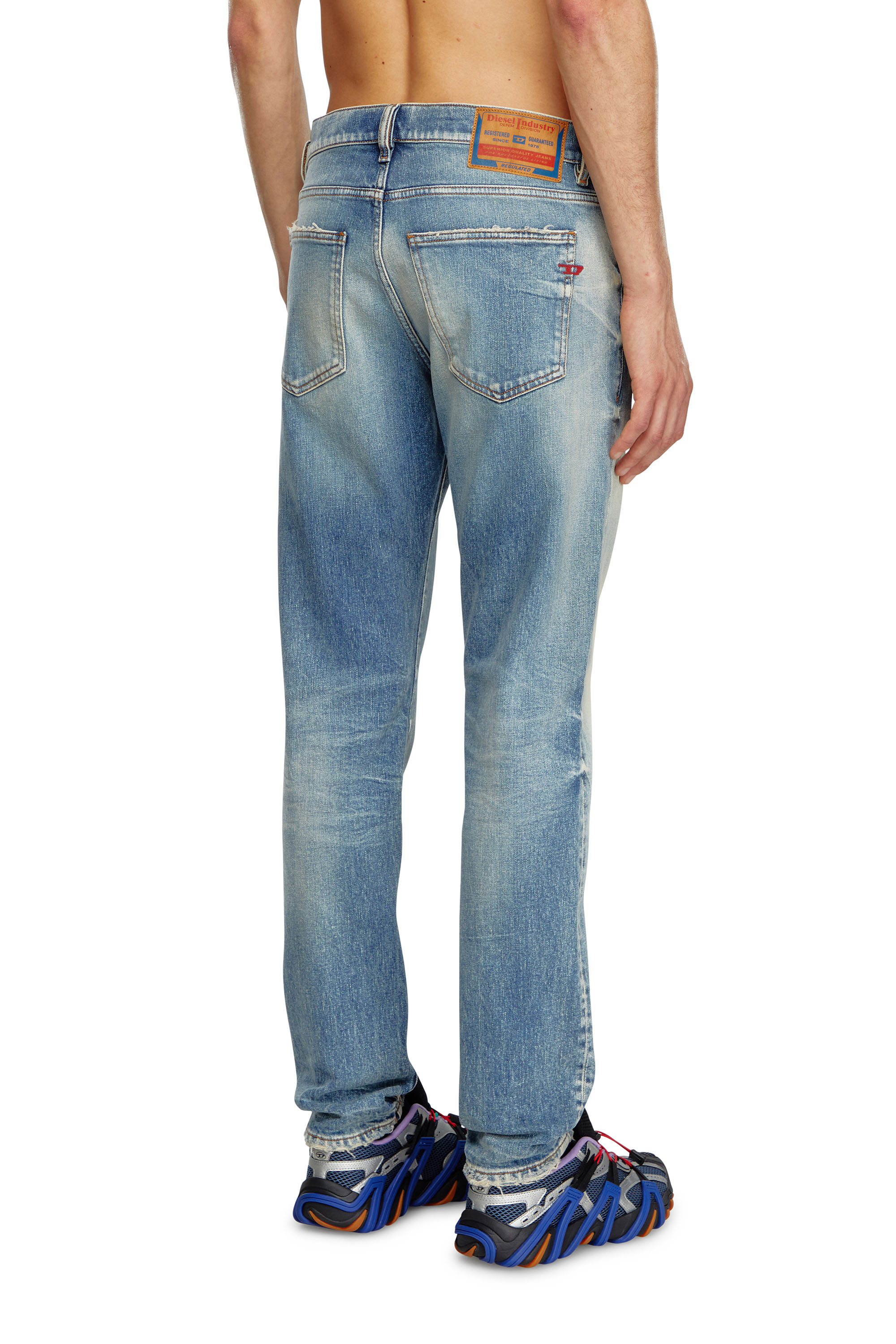 Diesel - Slim Jeans 2019 D-Strukt 007V8 Hombre, Azul medio - 4