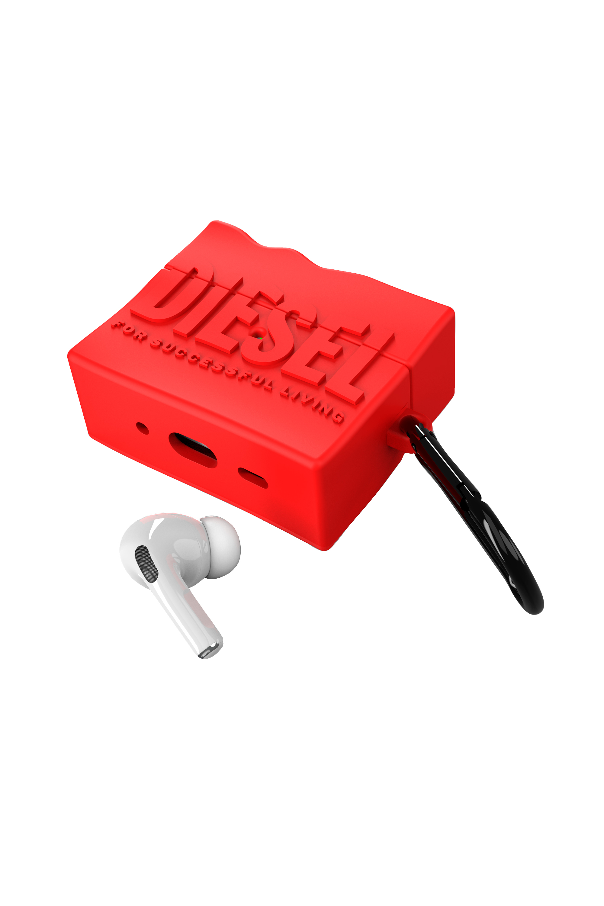 Diesel - 54135 AIRPOD CASE, Funda D By Airpods Pro / Pro 2 Unisex in Rojo - 3