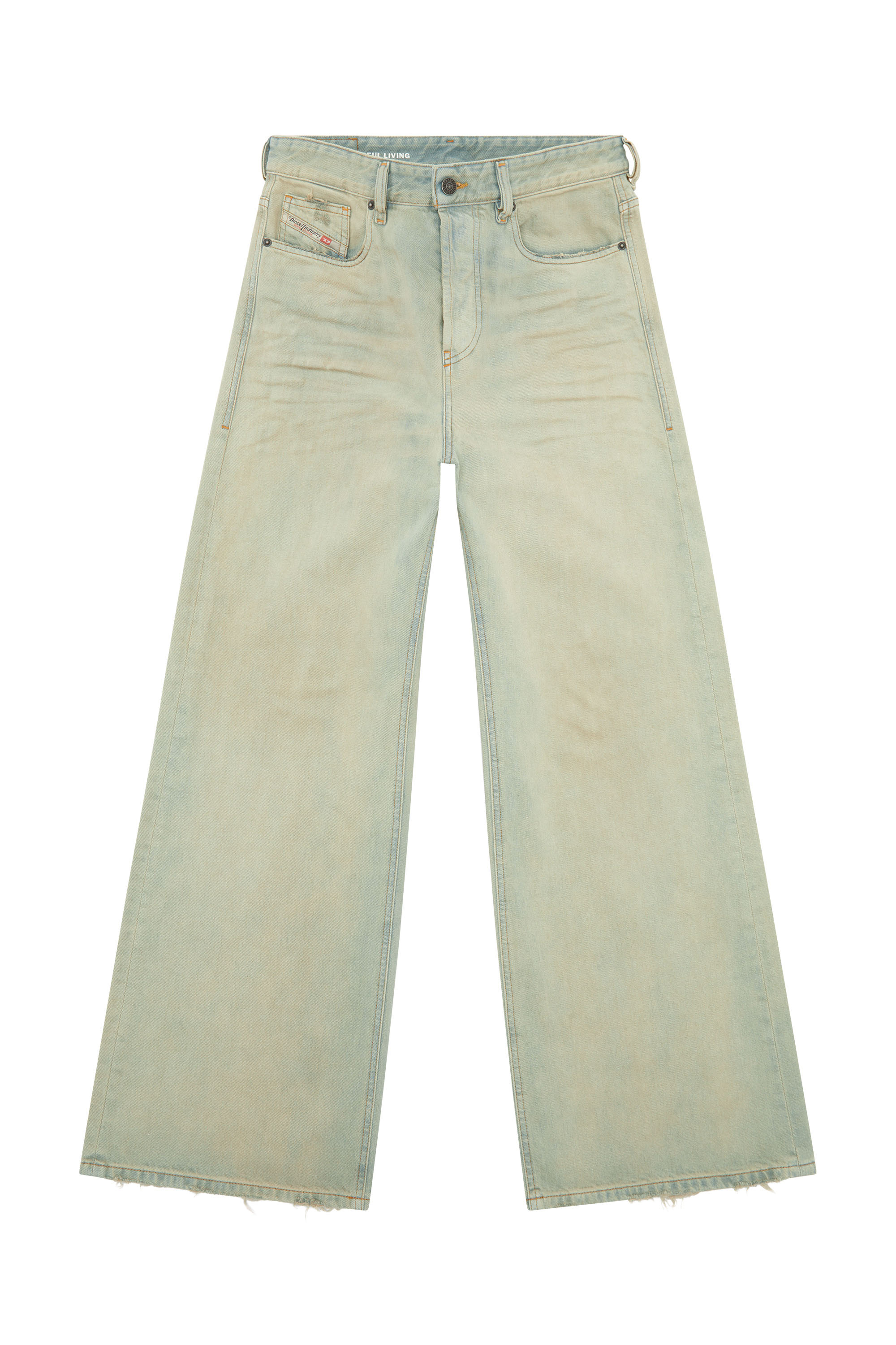 Diesel - Woman's Relaxed Jeans 1996 D-Sire 09H60, Light Blue - 7