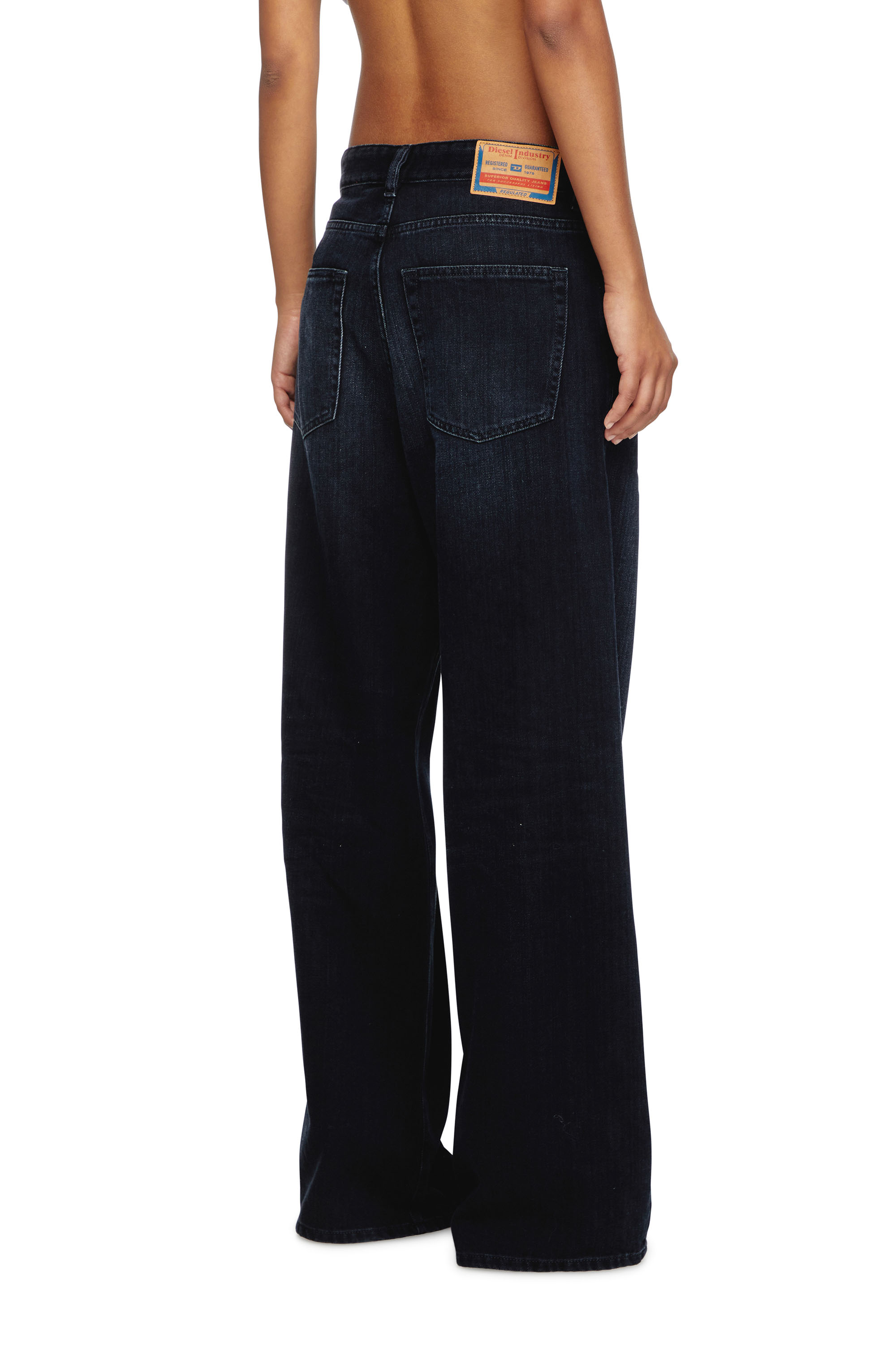 Diesel - Relaxed Jeans 1996 D-Sire 09L54 Mujer, Azul Oscuro - 3