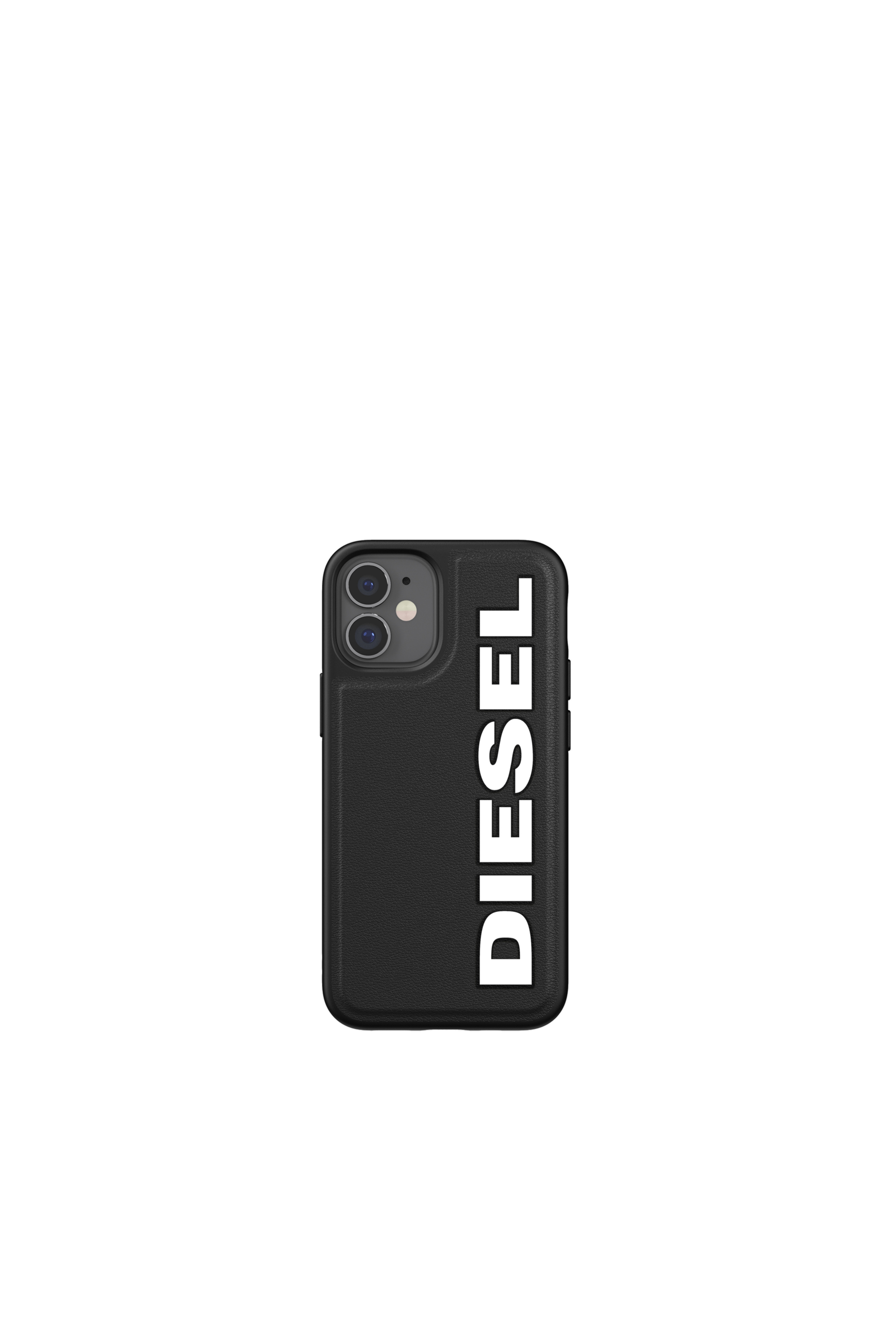 Diesel - 42491 STANDARD CASE, Unisex's Moulded Case Core for iPhone 12 Mini in Black - 2