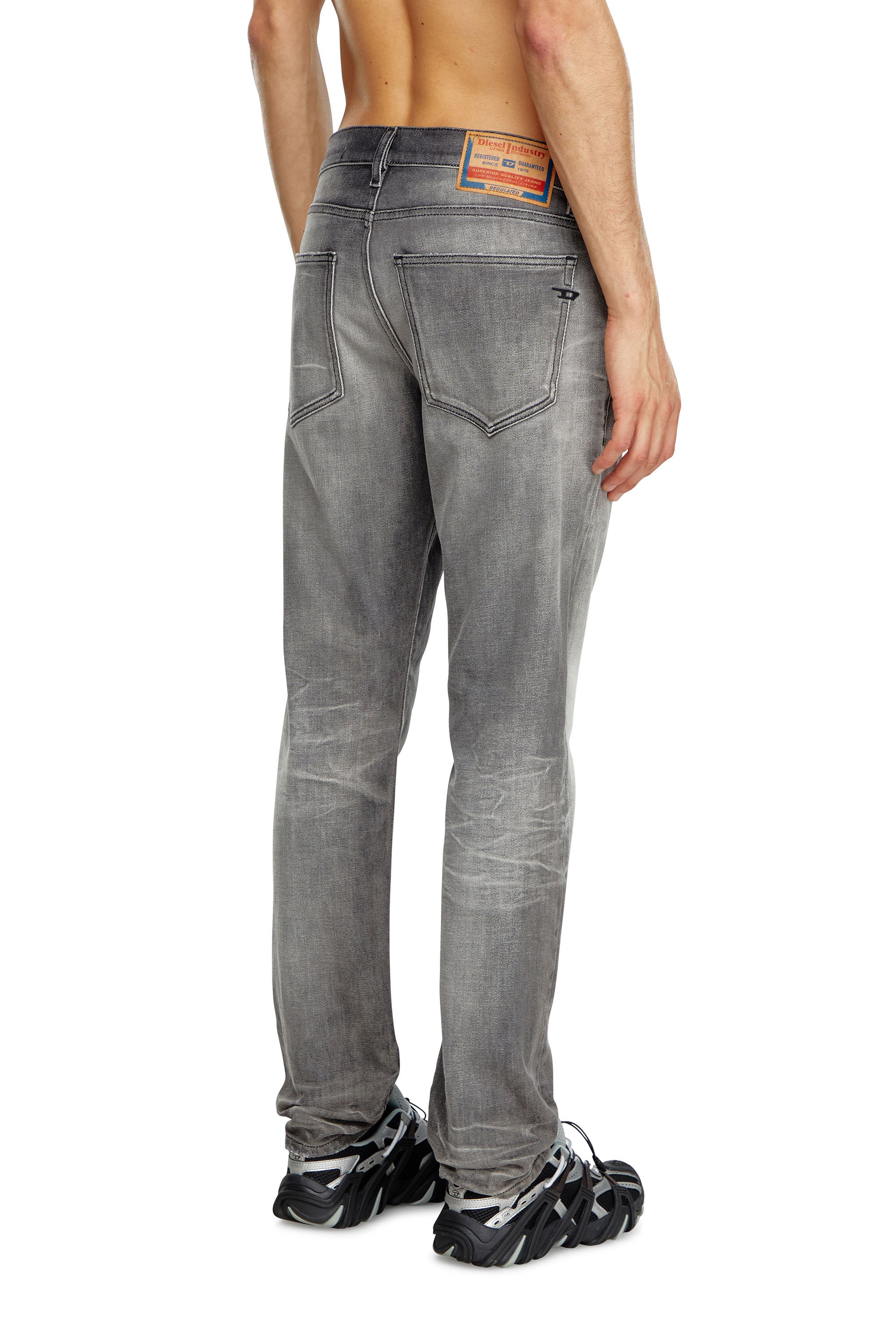 Diesel - Man's Slim Jeans 2019 D-Strukt 09J58, Dark grey - 4