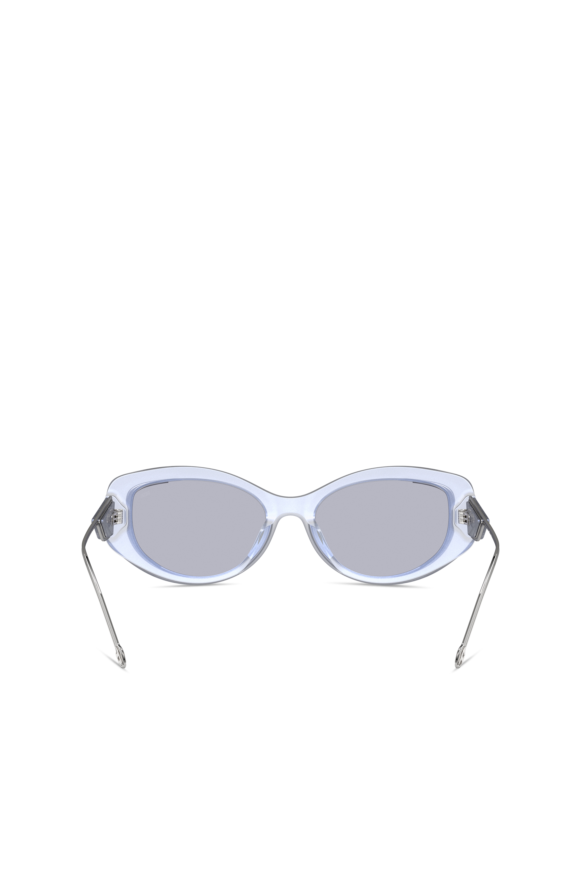 Diesel - 0DL2001, Gafas modelo de ojo de gato Unisex in Gris - 3