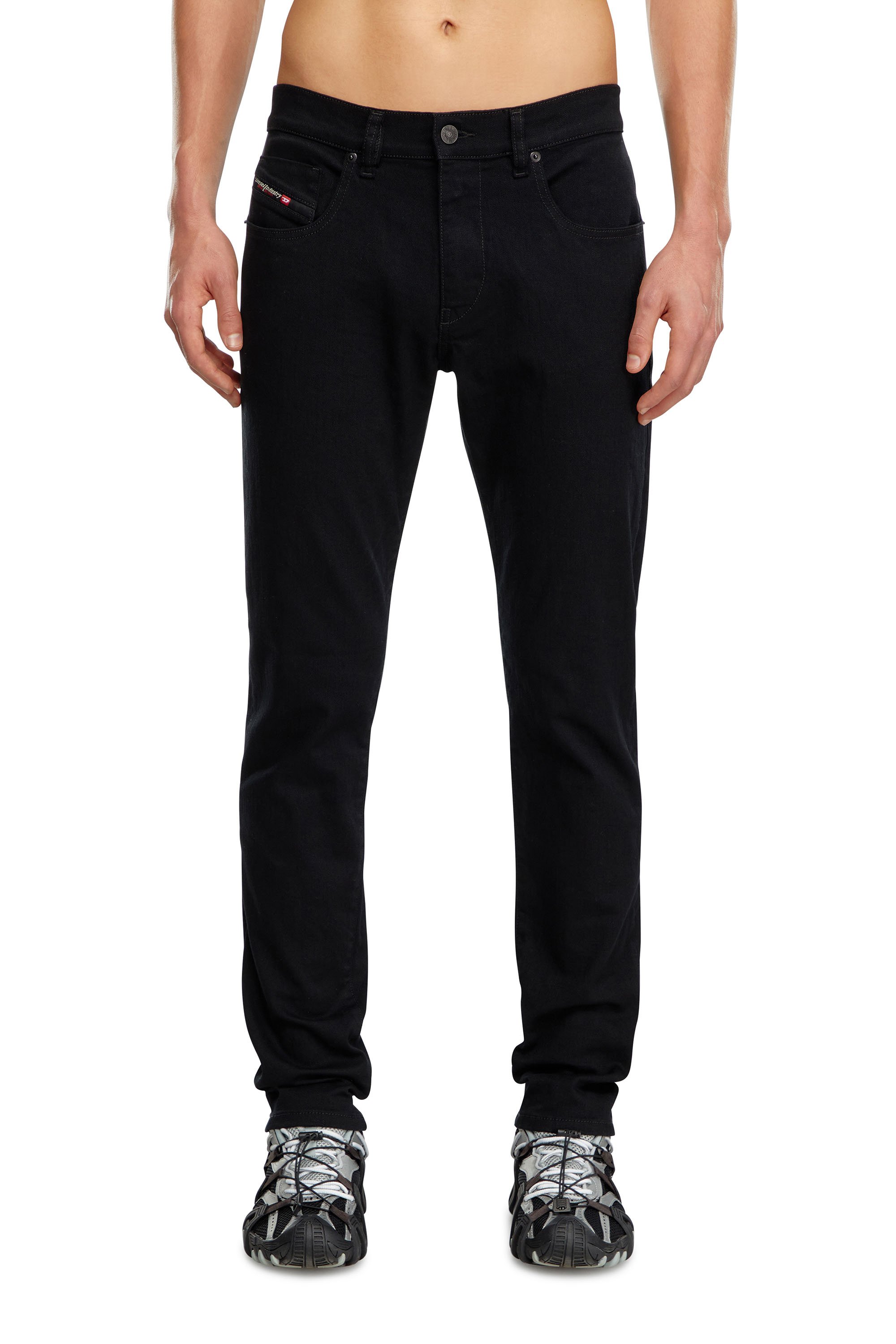 Diesel - Slim Jeans 2019 D-Strukt 069YP Hombre, Negro/Gris oscuro - 1