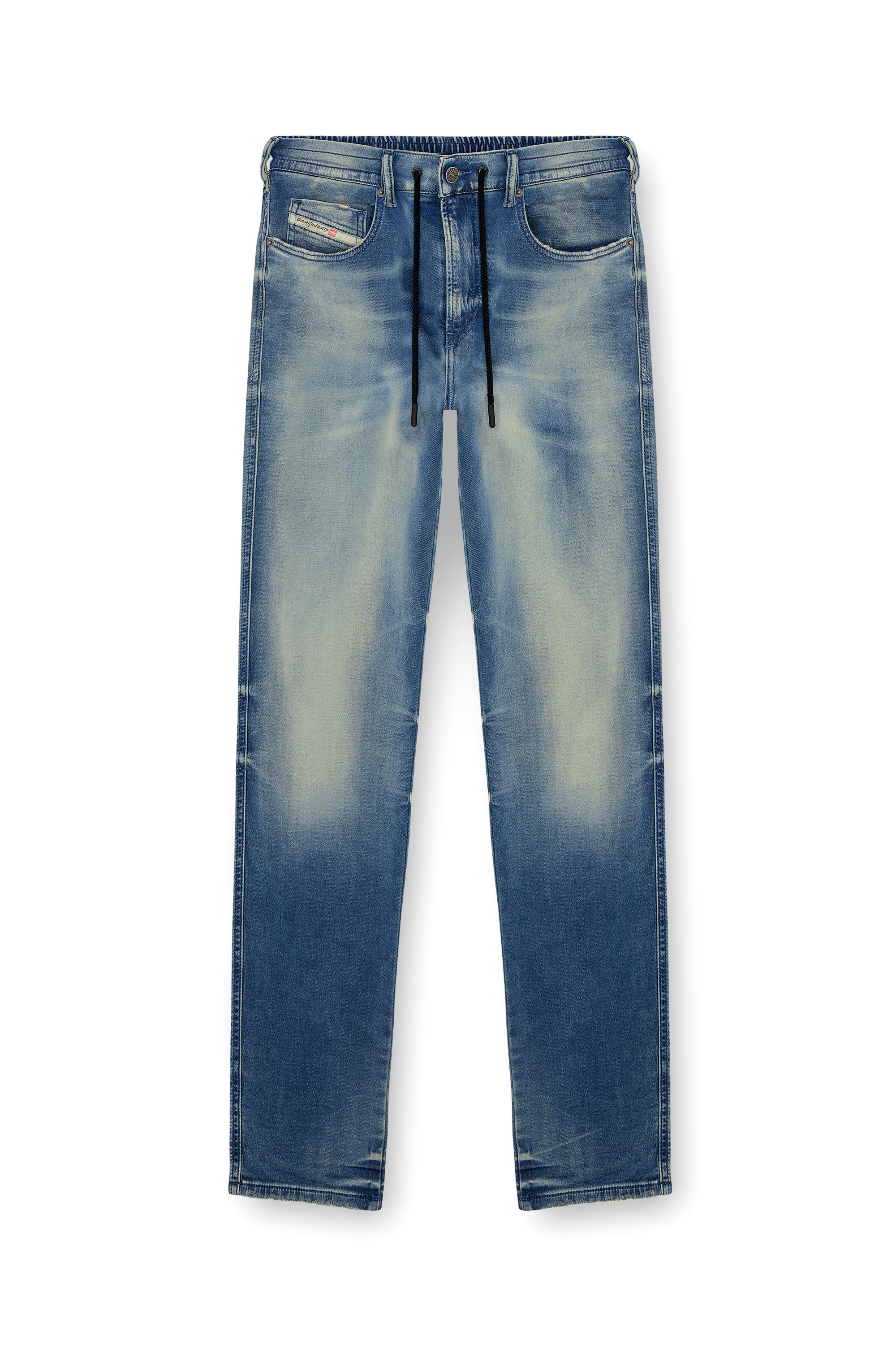 Diesel - Man's Slim 2060 D-Strukt Joggjeans® 068MG, Medium blue - 3