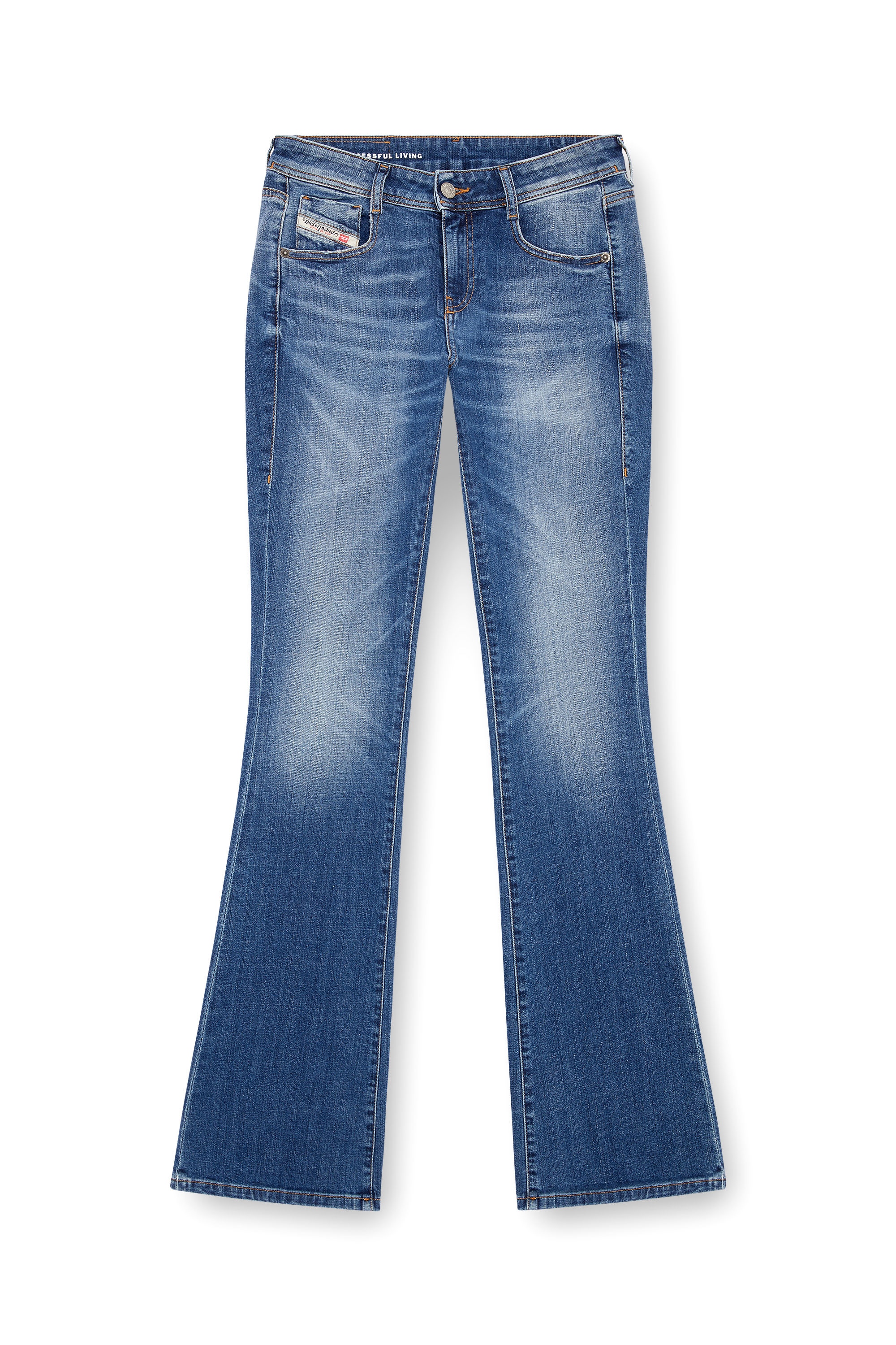 Diesel - Woman's Bootcut Jeans 1969 D-Ebbey 09J33, Medium blue - 3