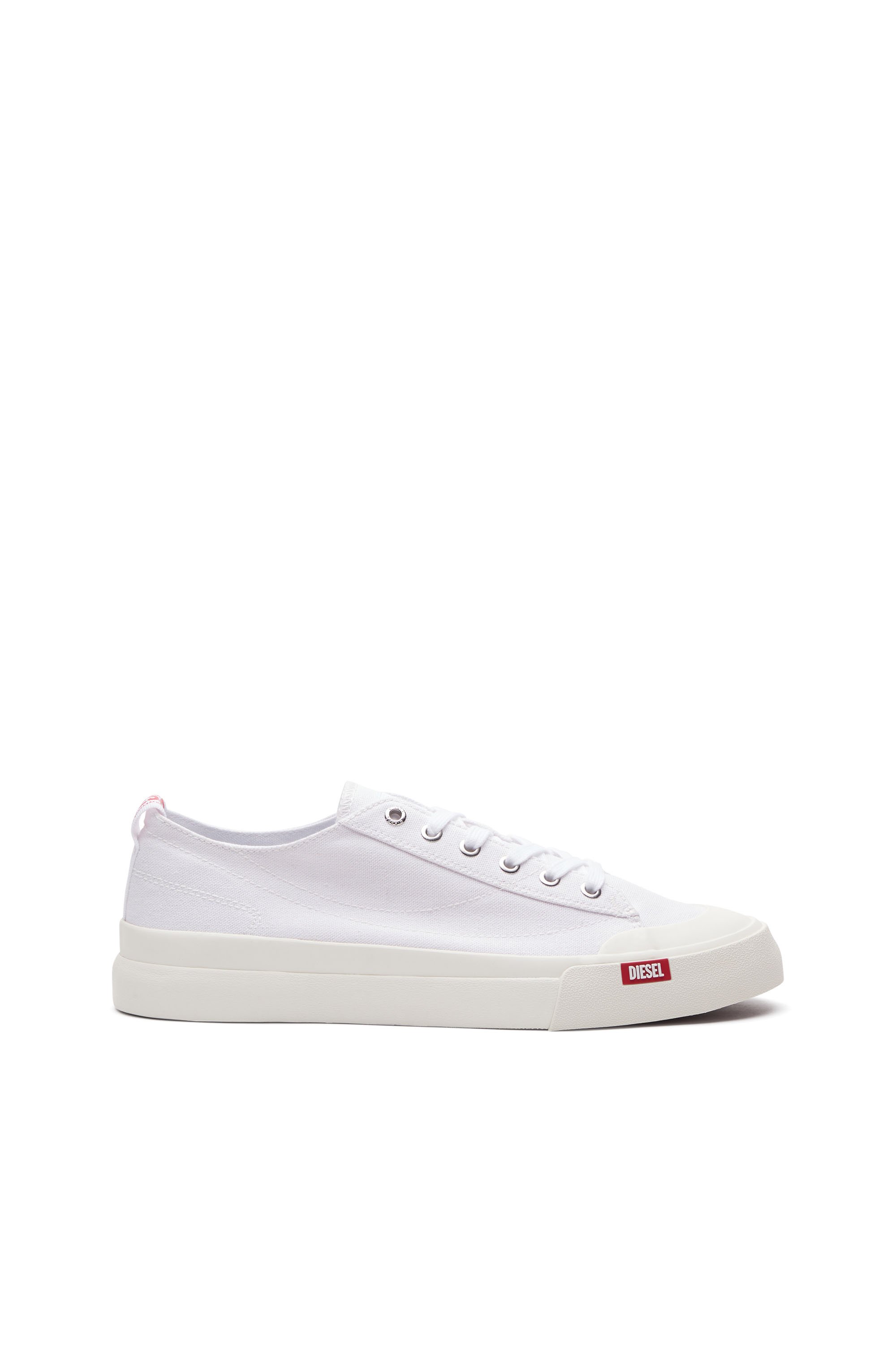 Diesel - S-ATHOS LOW, S-Athos Low-Deportivas altas de lona Hombre in Blanco - 1