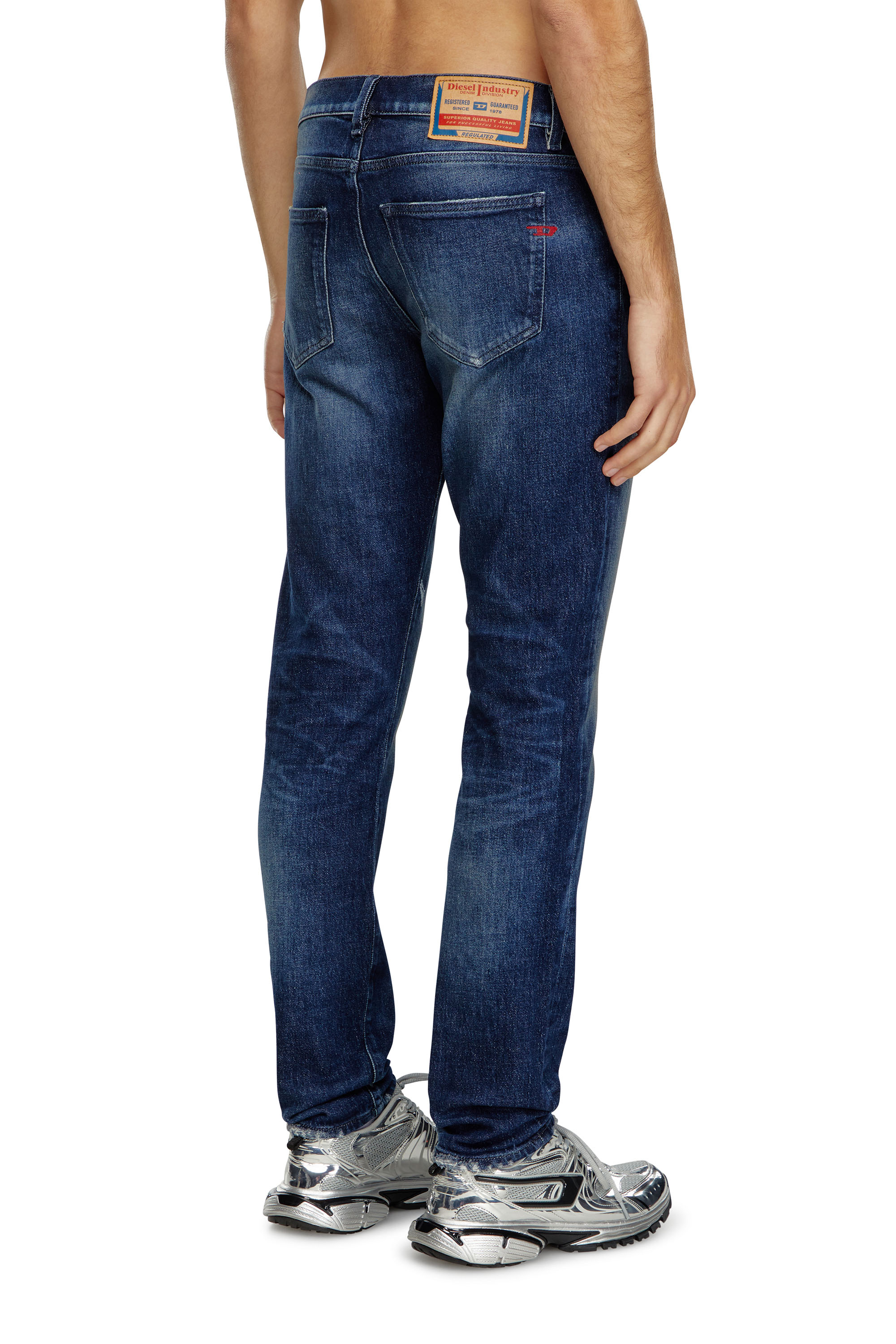 Diesel - Slim Jeans 2019 D-Strukt 09J56 Hombre, Azul Oscuro - 4