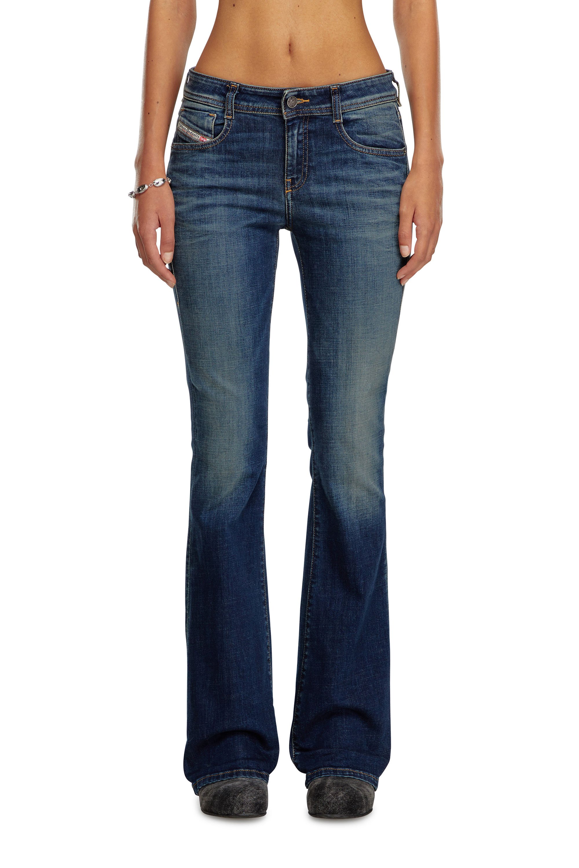 Diesel - Bootcut Jeans 1969 D-Ebbey 09J20 Mujer, Azul Oscuro - 1