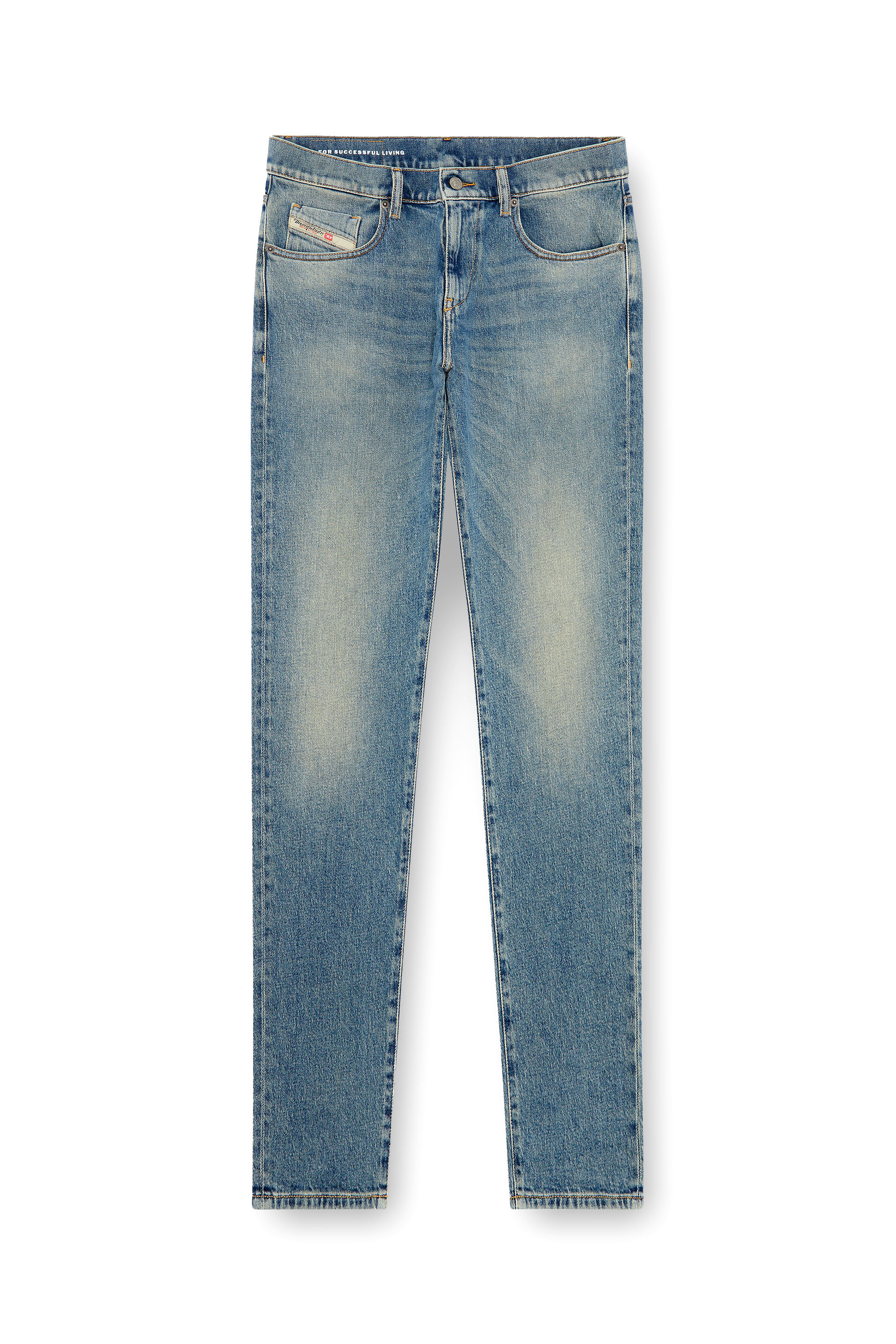 Diesel - Man's Slim Jeans 2019 D-Strukt 09J55, Light Blue - 1