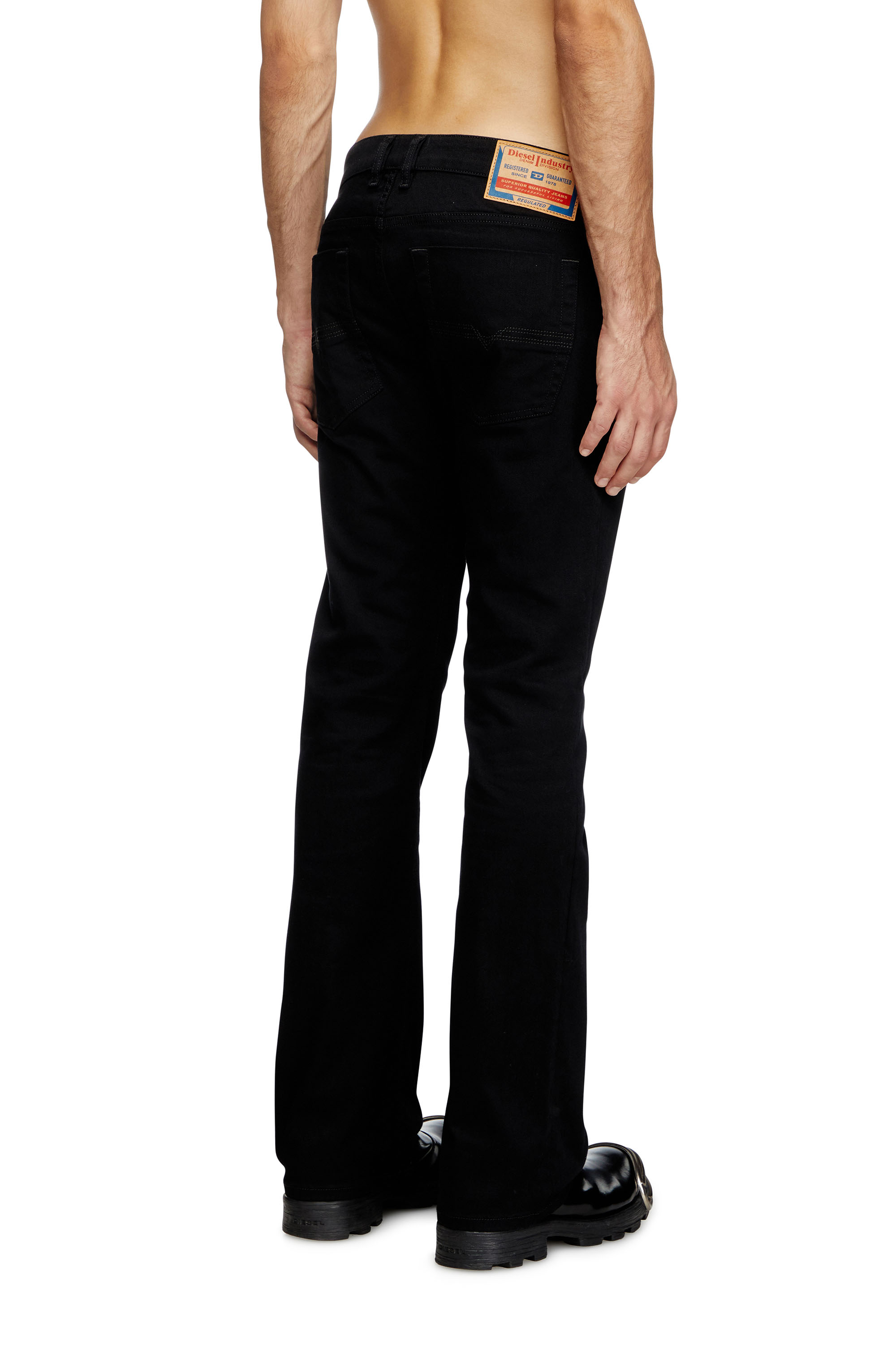 Diesel - Bootcut Jeans 2007 Zatiny 0688H Hombre, Negro/Gris oscuro - 4