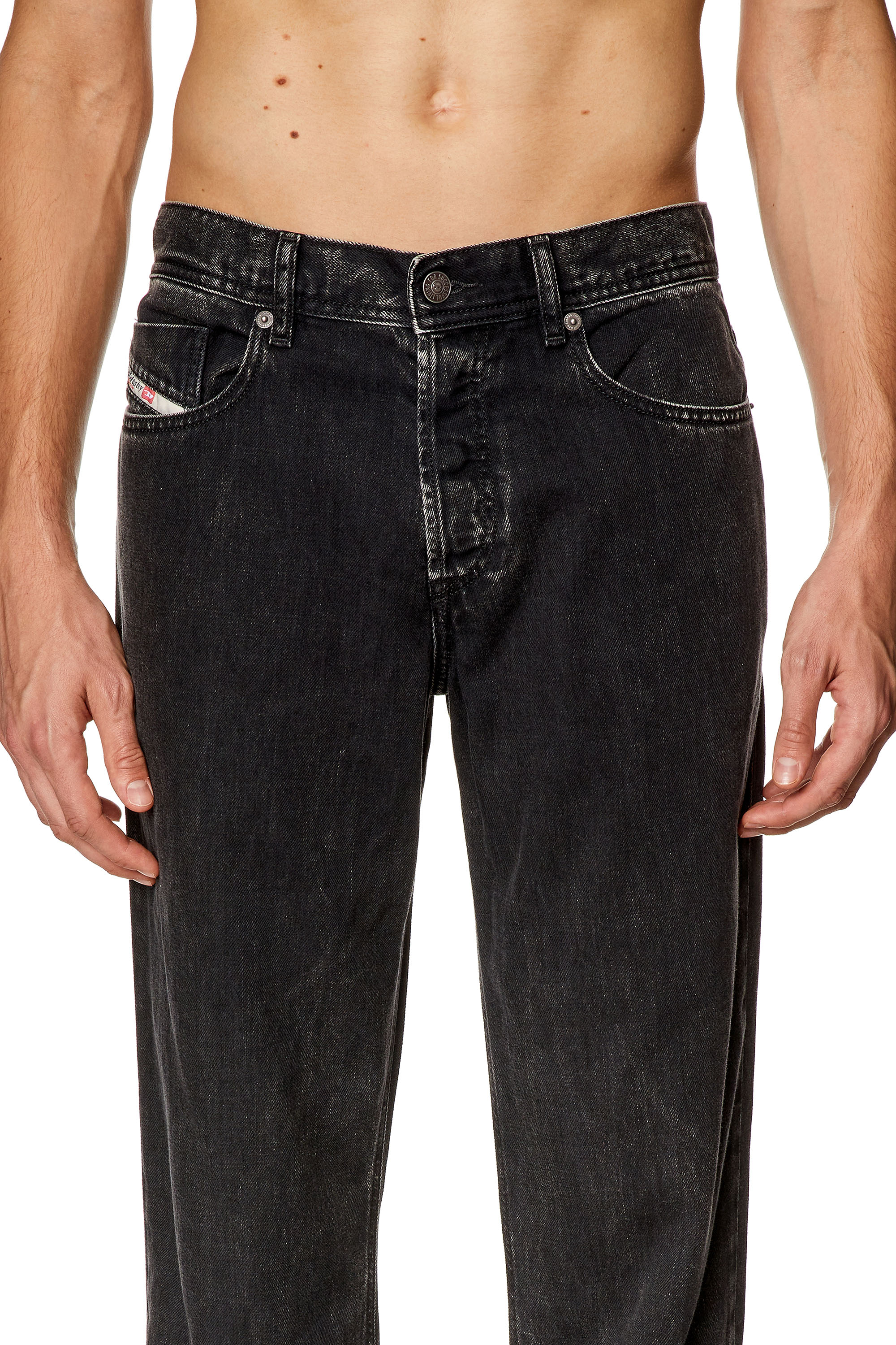 Diesel - Man's Regular Jeans 2023 D-Finitive 068HN, Black/Dark grey - 5