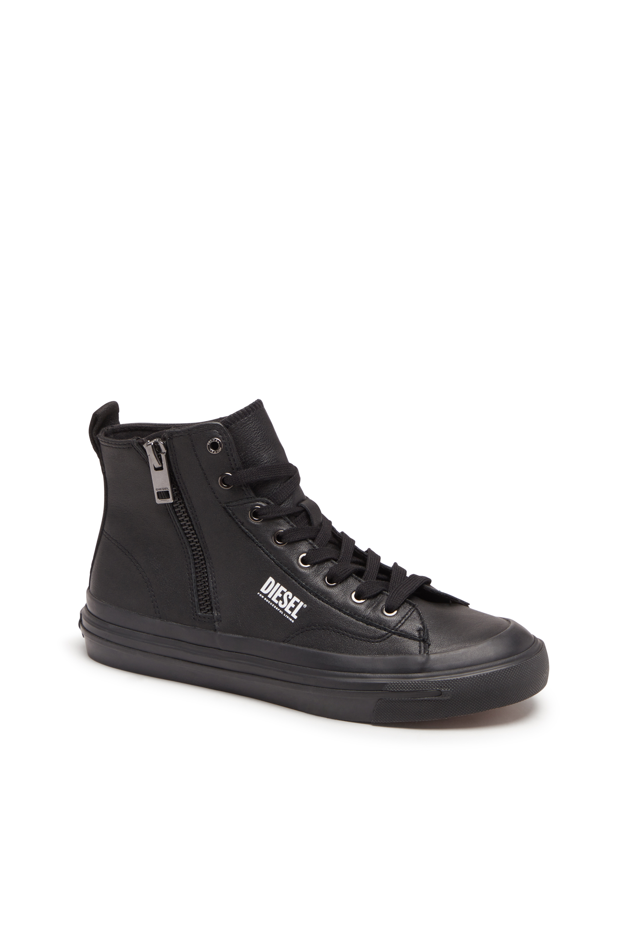 Diesel - S-ATHOS DV MID, S-Athos Dv Mid - Zapatillas altas con cremallera lateral Hombre in Negro - 6