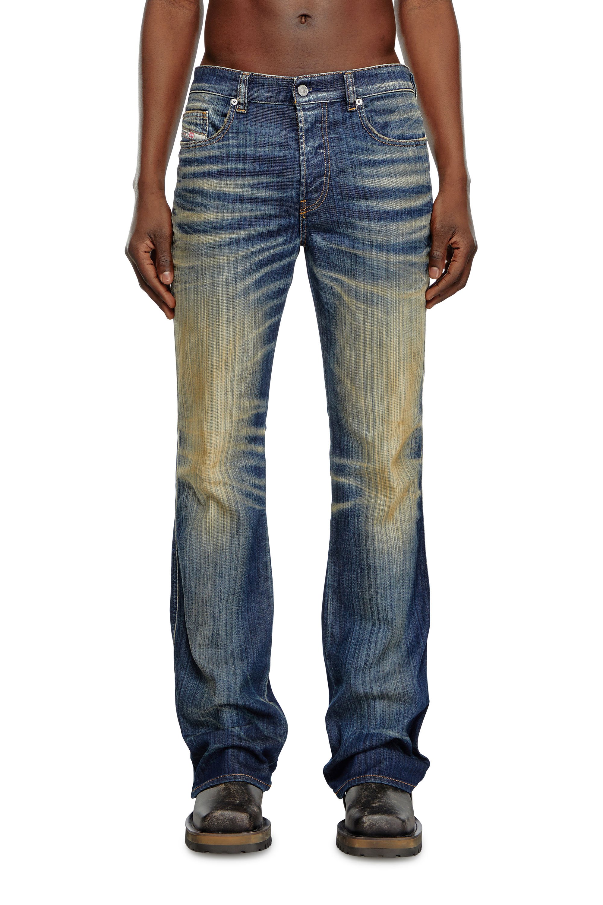 Diesel - Man's Bootcut Jeans 1998 D-Buck 09J46, Dark Blue - 2