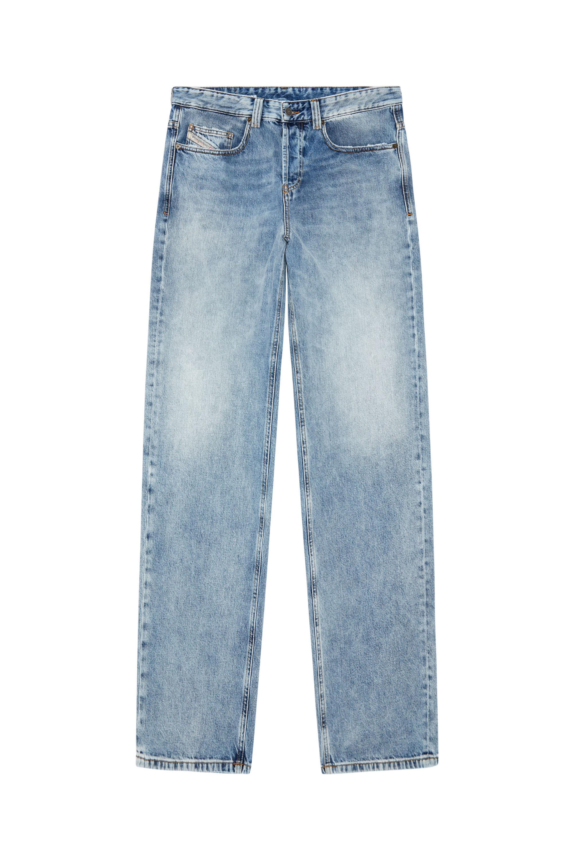 Diesel - Relaxed Jeans 2001 D-Macro 09H57 Hombre, Azul Claro - 5