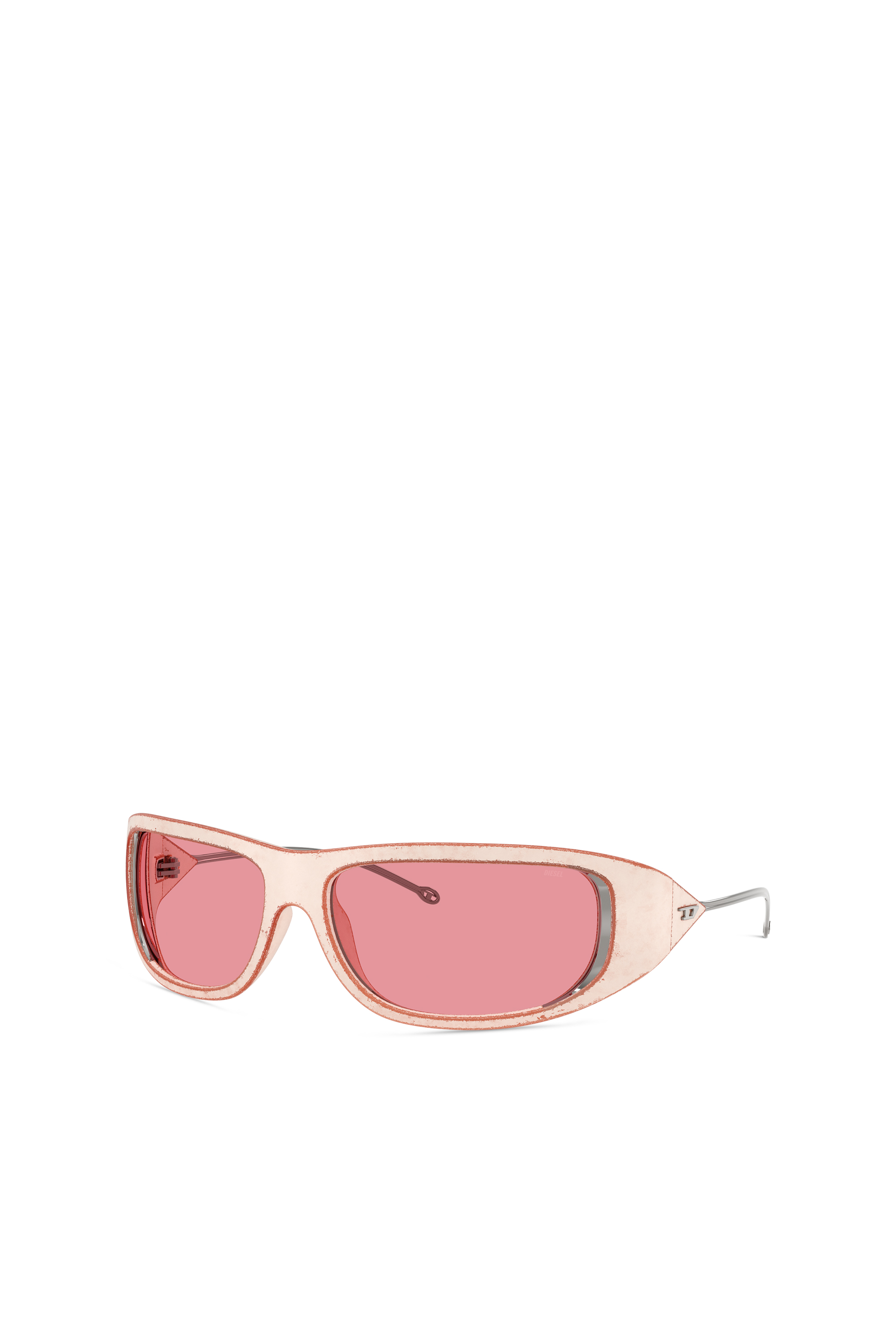 Diesel - 0DL3001, Gafas con estilo envolvente Unisex in Rosa - 4