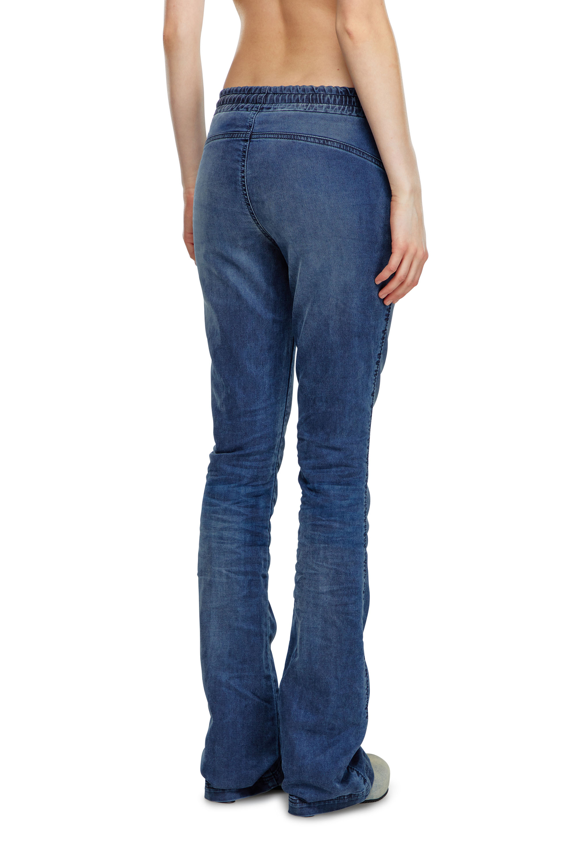 Diesel - Bootcut 2069 D-Ebbey Joggjeans® 068LX Mujer, Azul Oscuro - 4