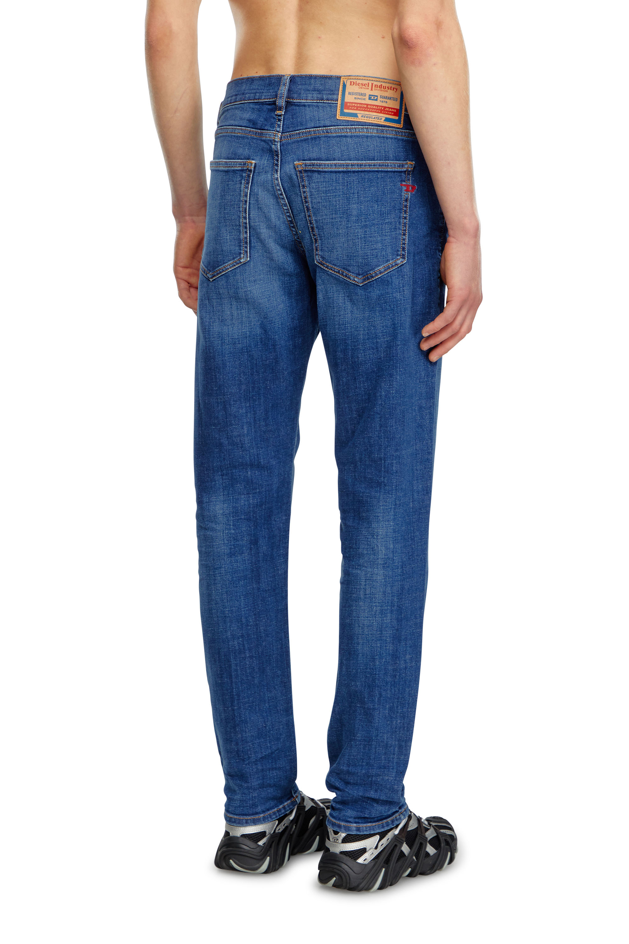 Diesel - Slim Jeans 2019 D-Strukt 09K04 Hombre, Azul medio - 4