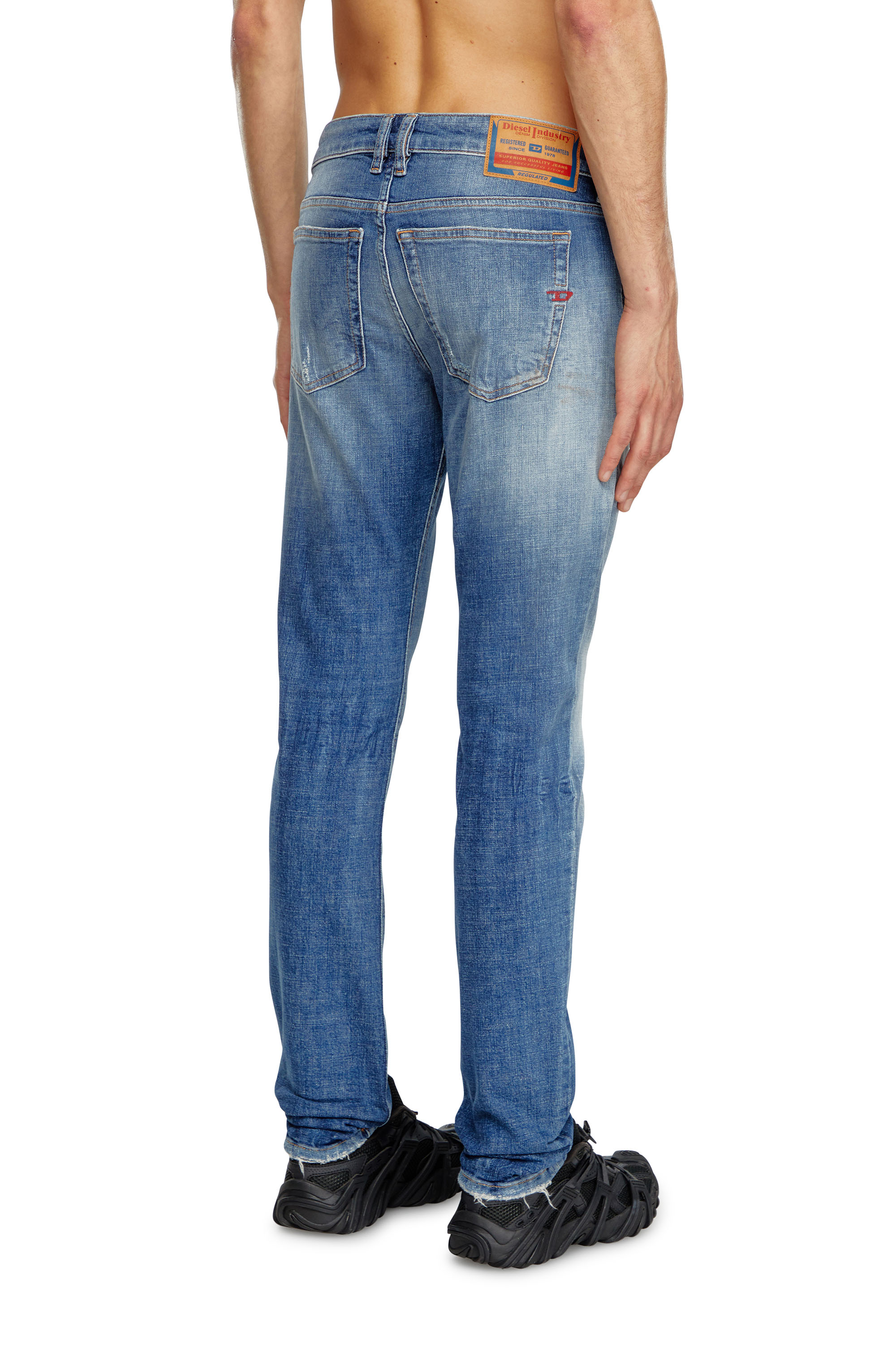 Diesel - Man's Skinny Jeans 1979 Sleenker 0GRDF, Medium blue - 3