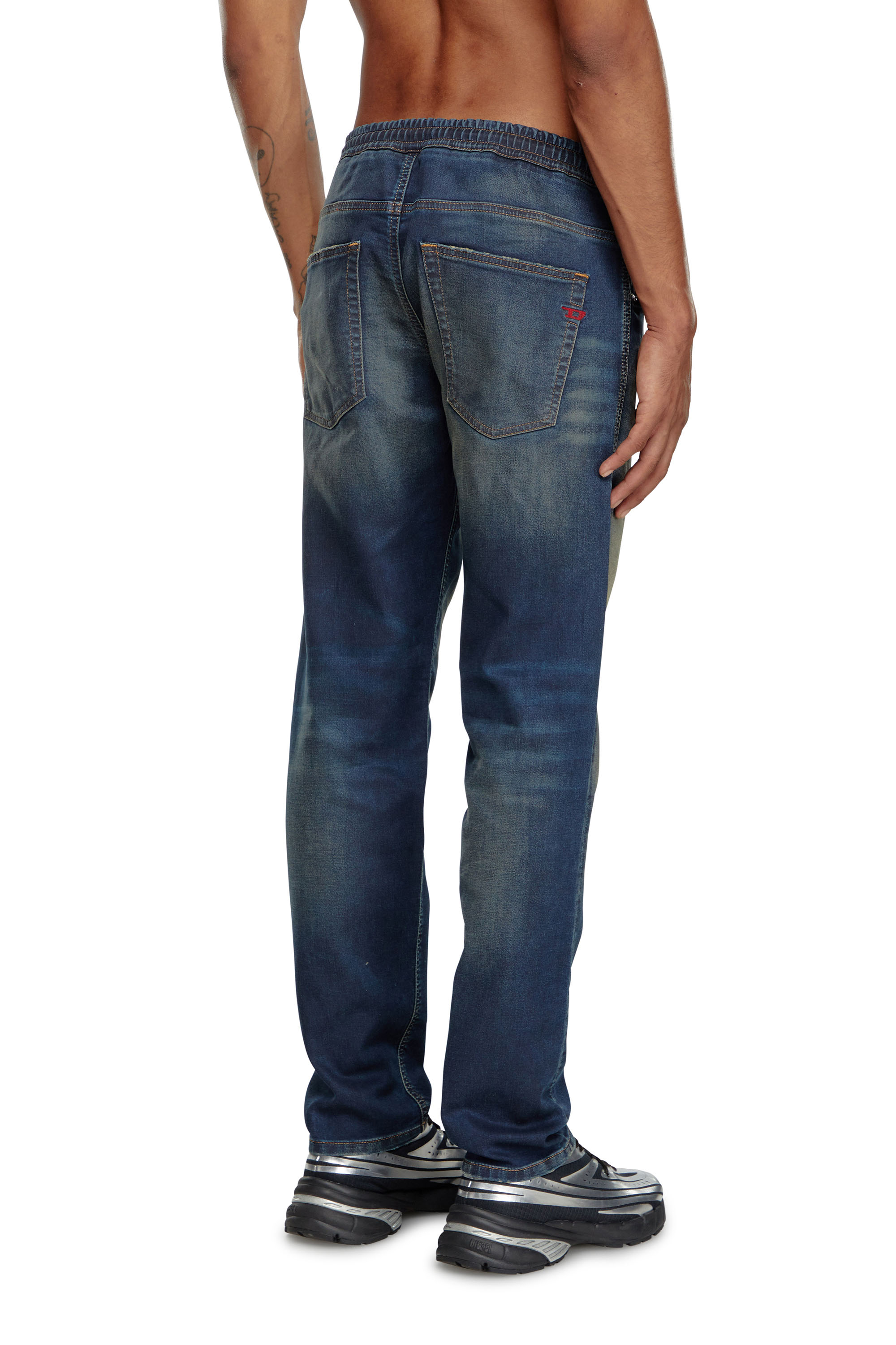 Diesel - Regular 2030 D-Krooley Joggjeans® 09J34 Hombre, Azul Oscuro - 3