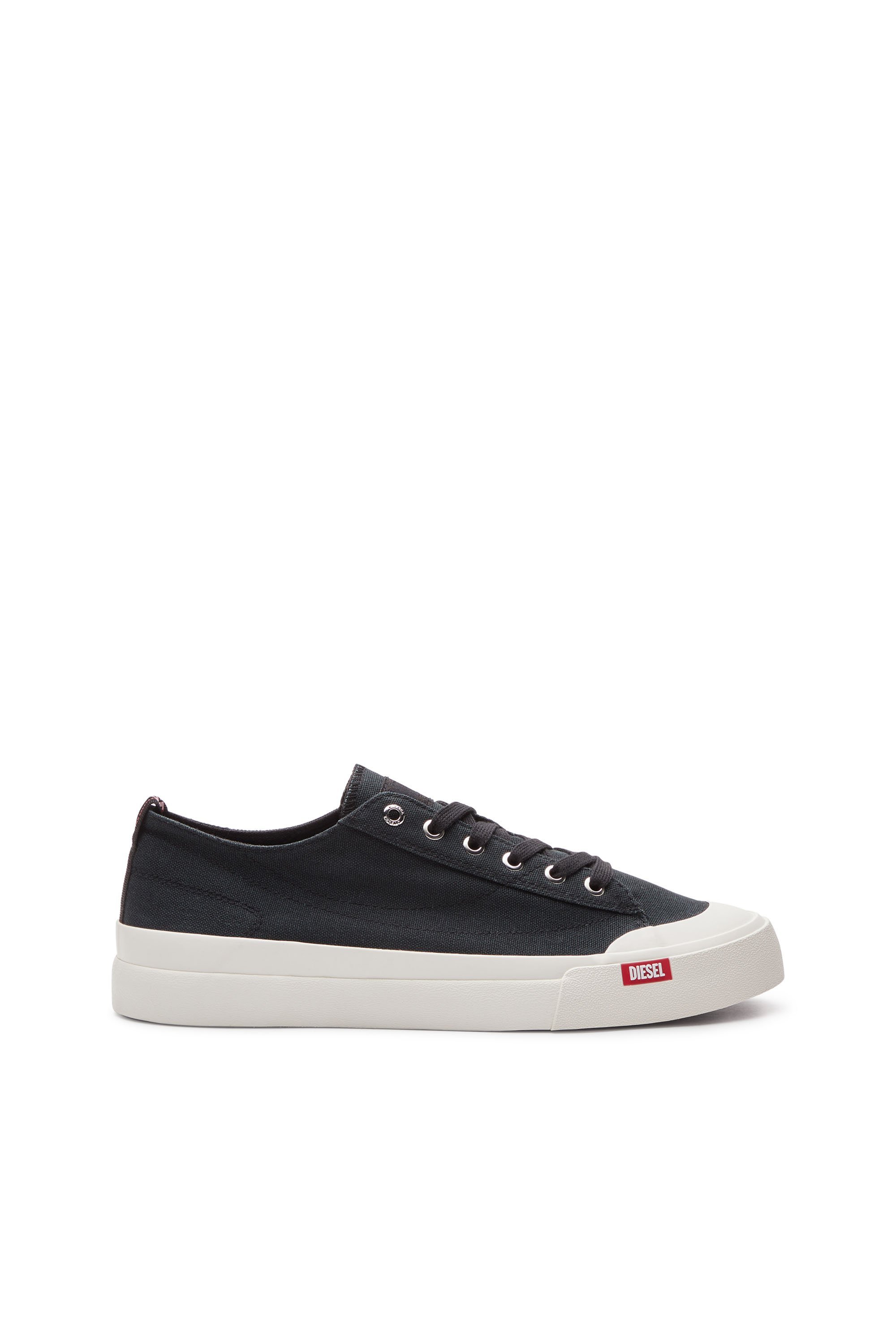 Diesel - S-ATHOS LOW, Man's S-Athos Low-Canvas sneakers in Black - 1