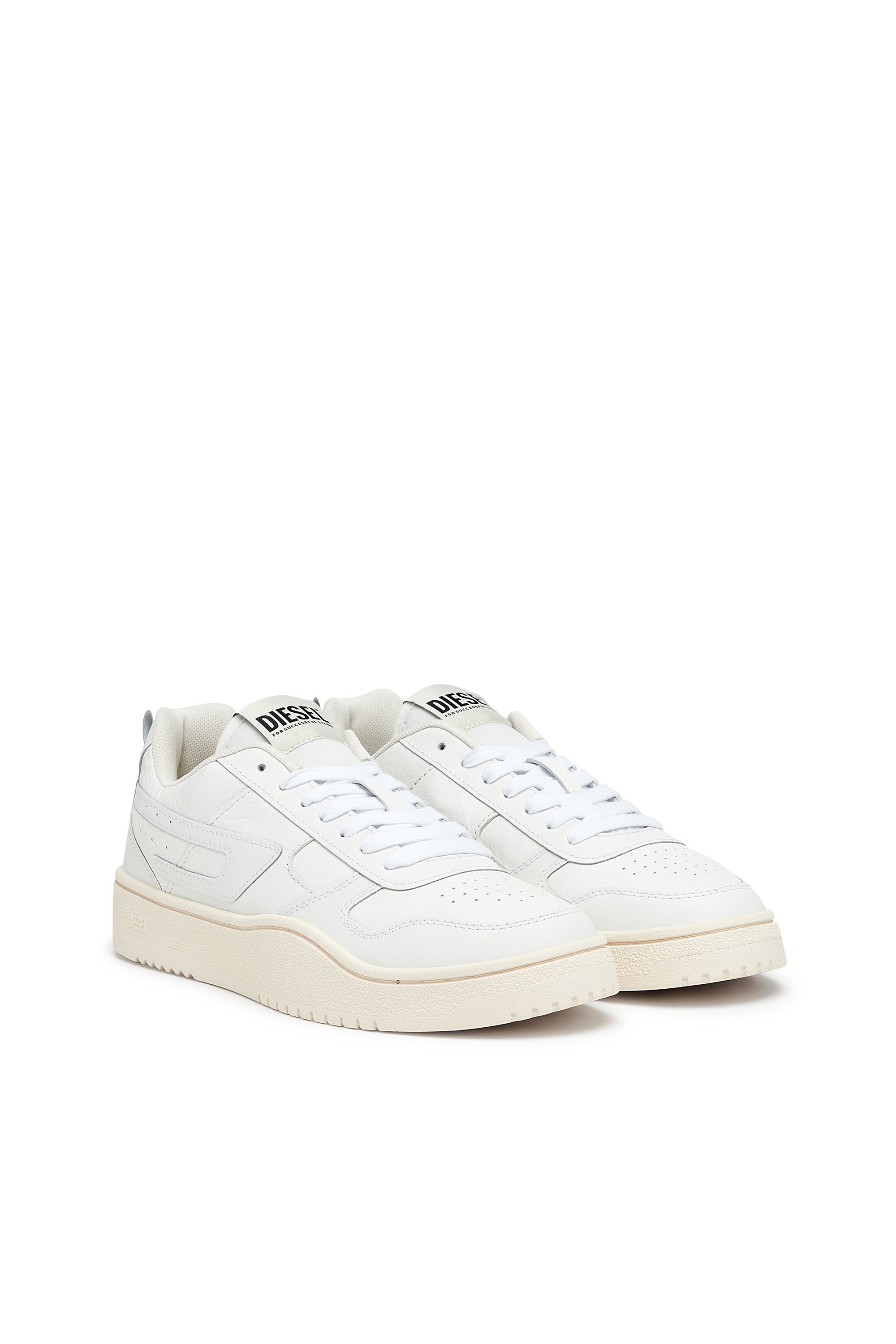 Diesel - S-UKIYO V2 LOW, Man's S-Ukiyo V2 Low - Low-top sneakers with D branding in White - 2