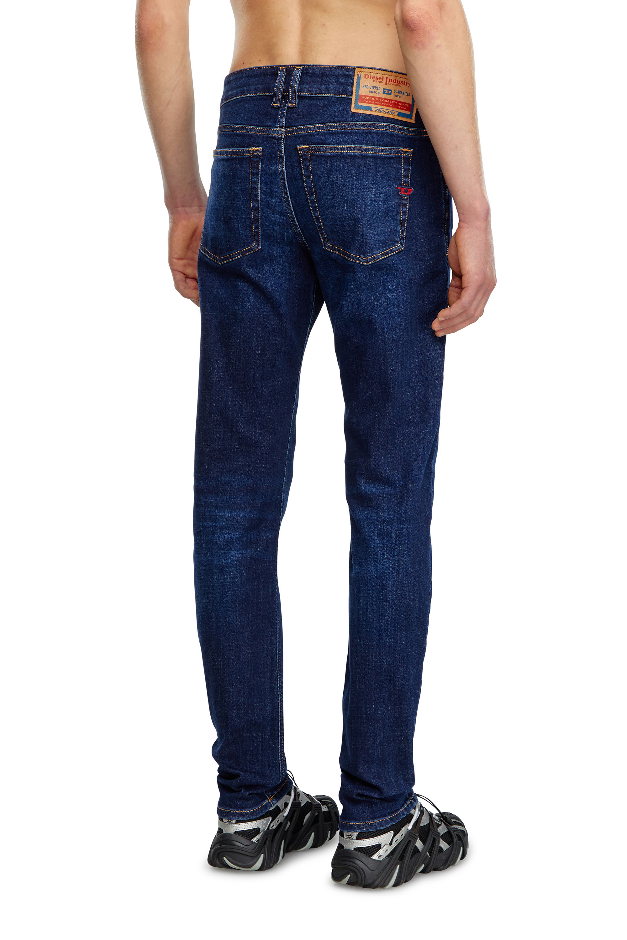 Diesel - Skinny Jeans 1979 Sleenker 09J17 Hombre, Azul Oscuro - 4