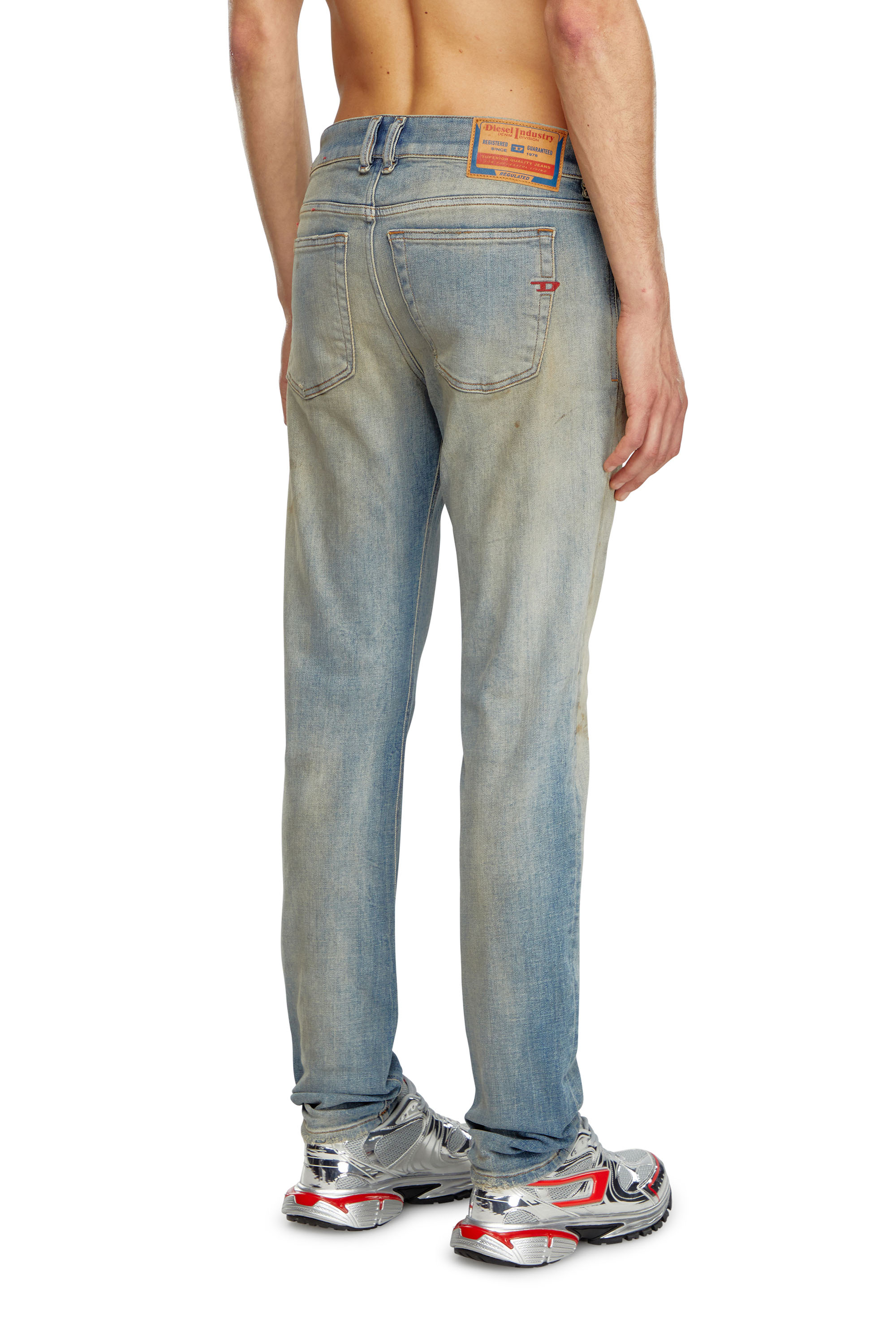 Diesel - Man's Skinny Jeans 1979 Sleenker 09J25, Medium blue - 3