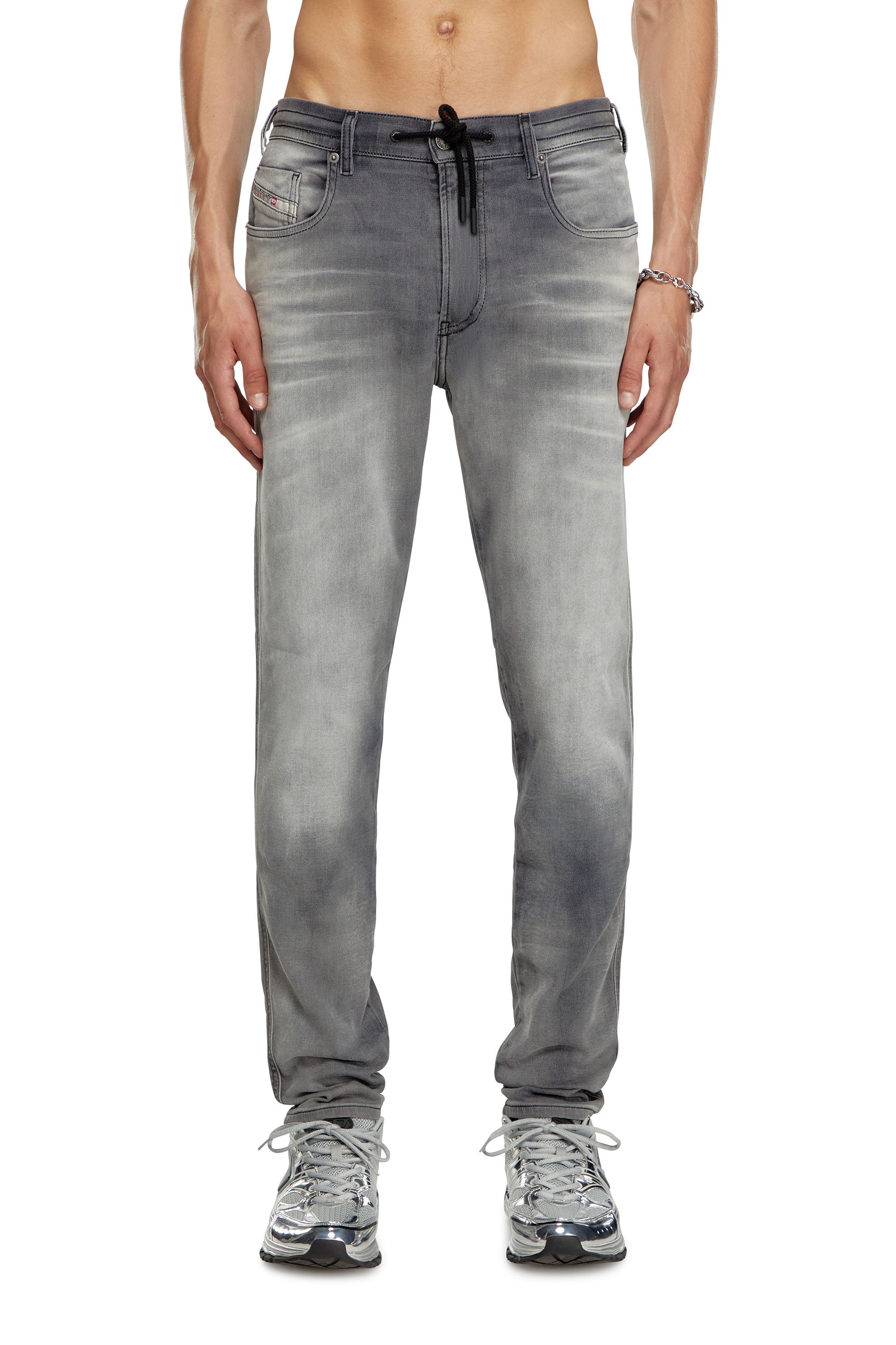 Diesel - Slim 2060 D-Strukt Joggjeans® 068LR Hombre, Gris oscuro - 1