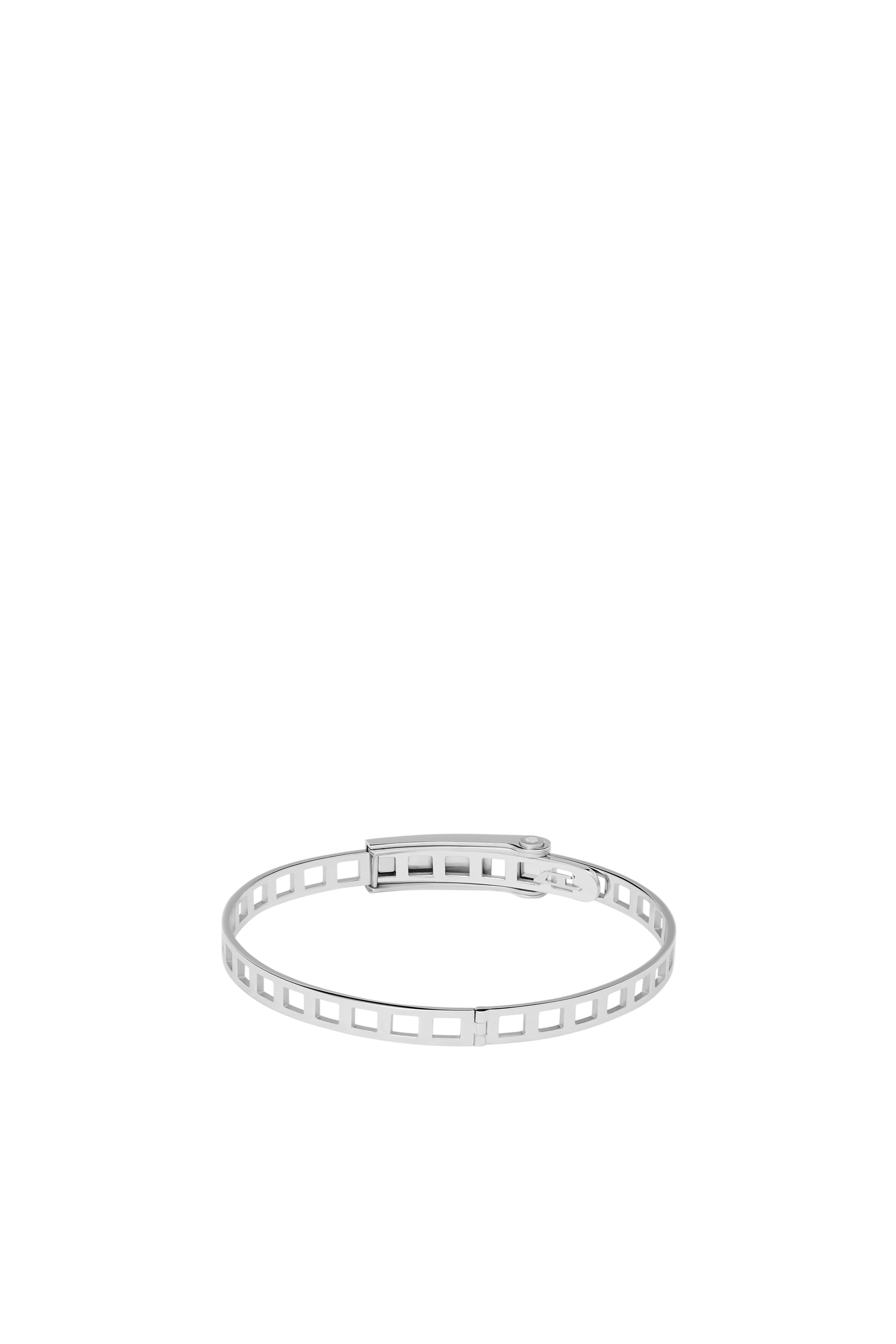 Diesel - DX1356, Unisex's Stainless steel stack bracelet in Silver - 2