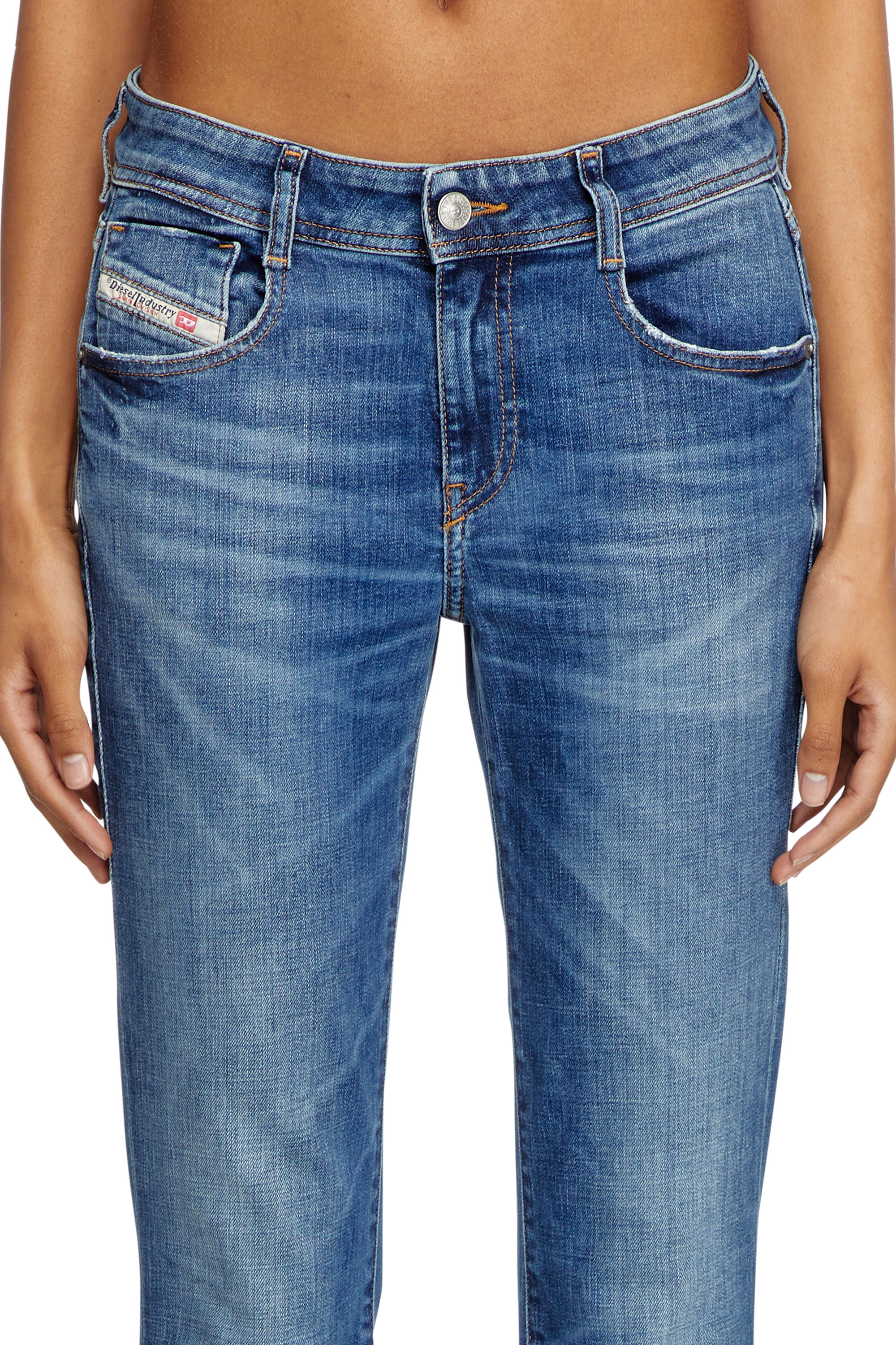 Diesel - Bootcut Jeans 1969 D-Ebbey 09J33 Mujer, Azul medio - 4