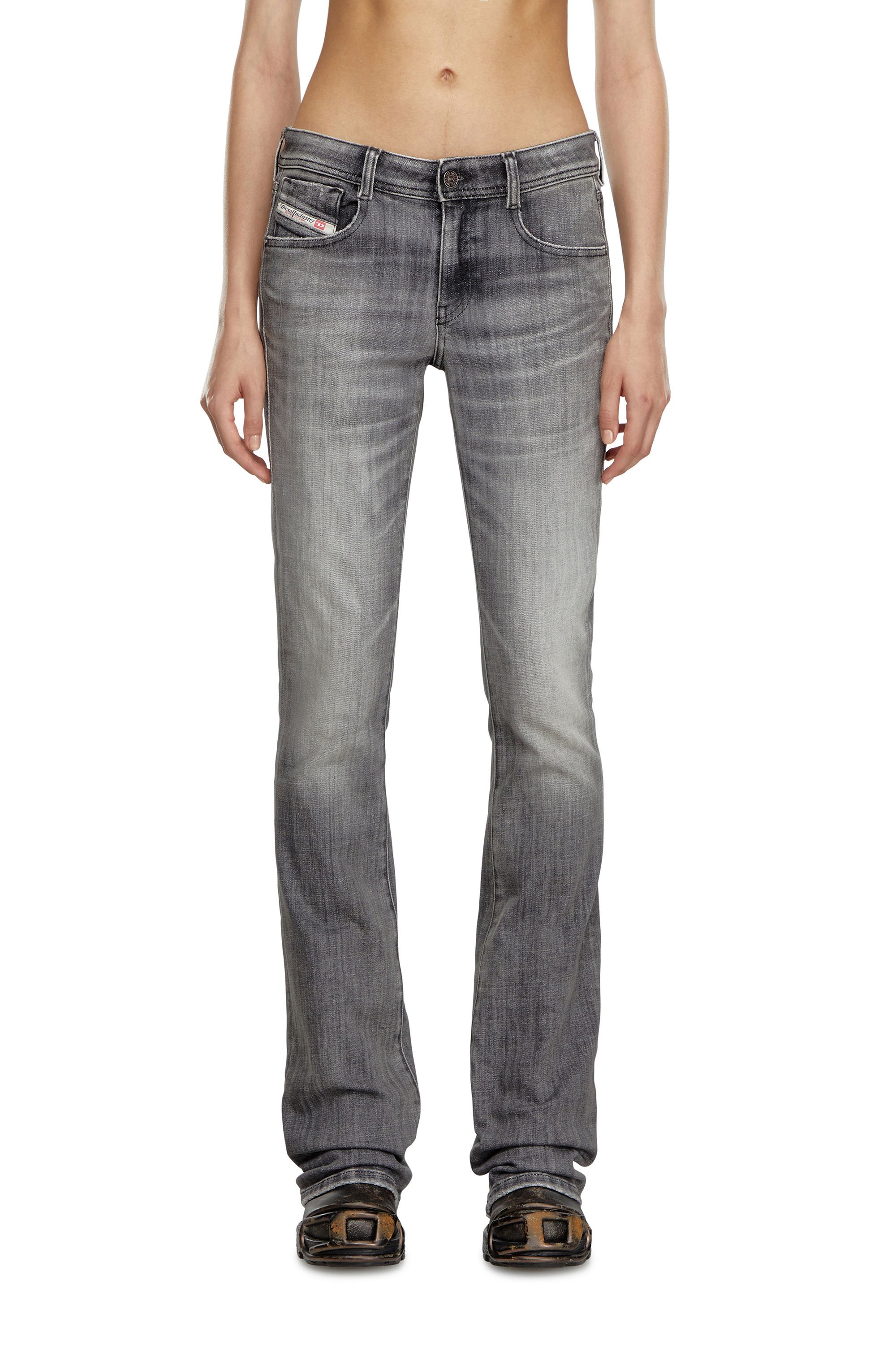 Diesel - Woman's Bootcut Jeans 1969 D-Ebbey 09J29, Grey - 2