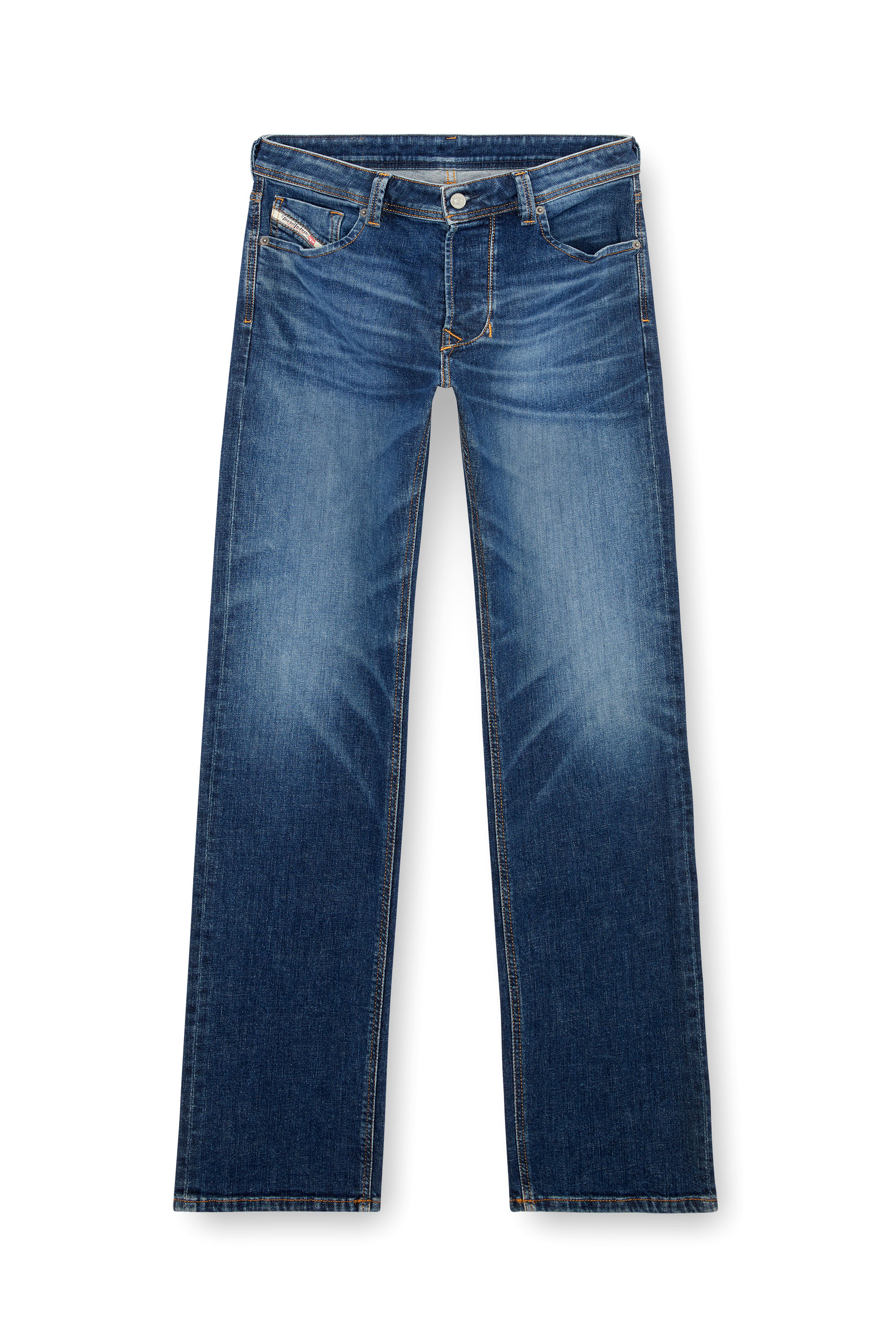 Diesel - Man's Regular Jeans 1985 Larkee 09J47, Dark Blue - 5