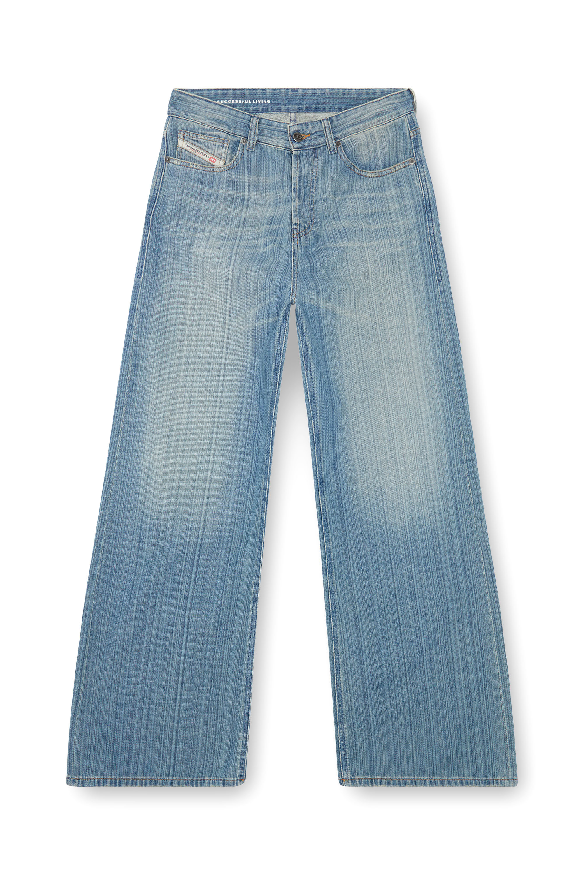 Diesel - Woman's Relaxed Jeans 1996 D-Sire 09J87, Medium blue - 1