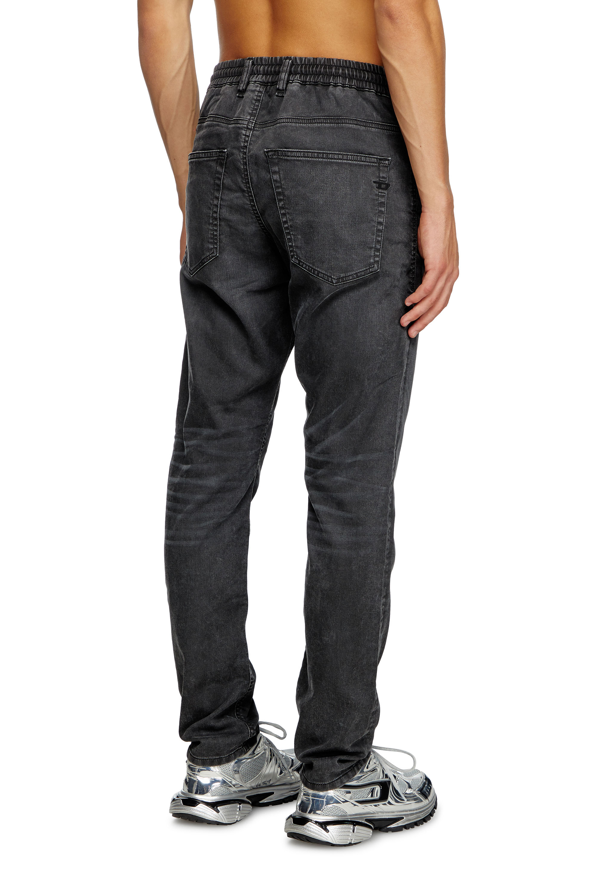 Diesel - Man's Regular 2030 D-Krooley Joggjeans® 09J75, Black - 4