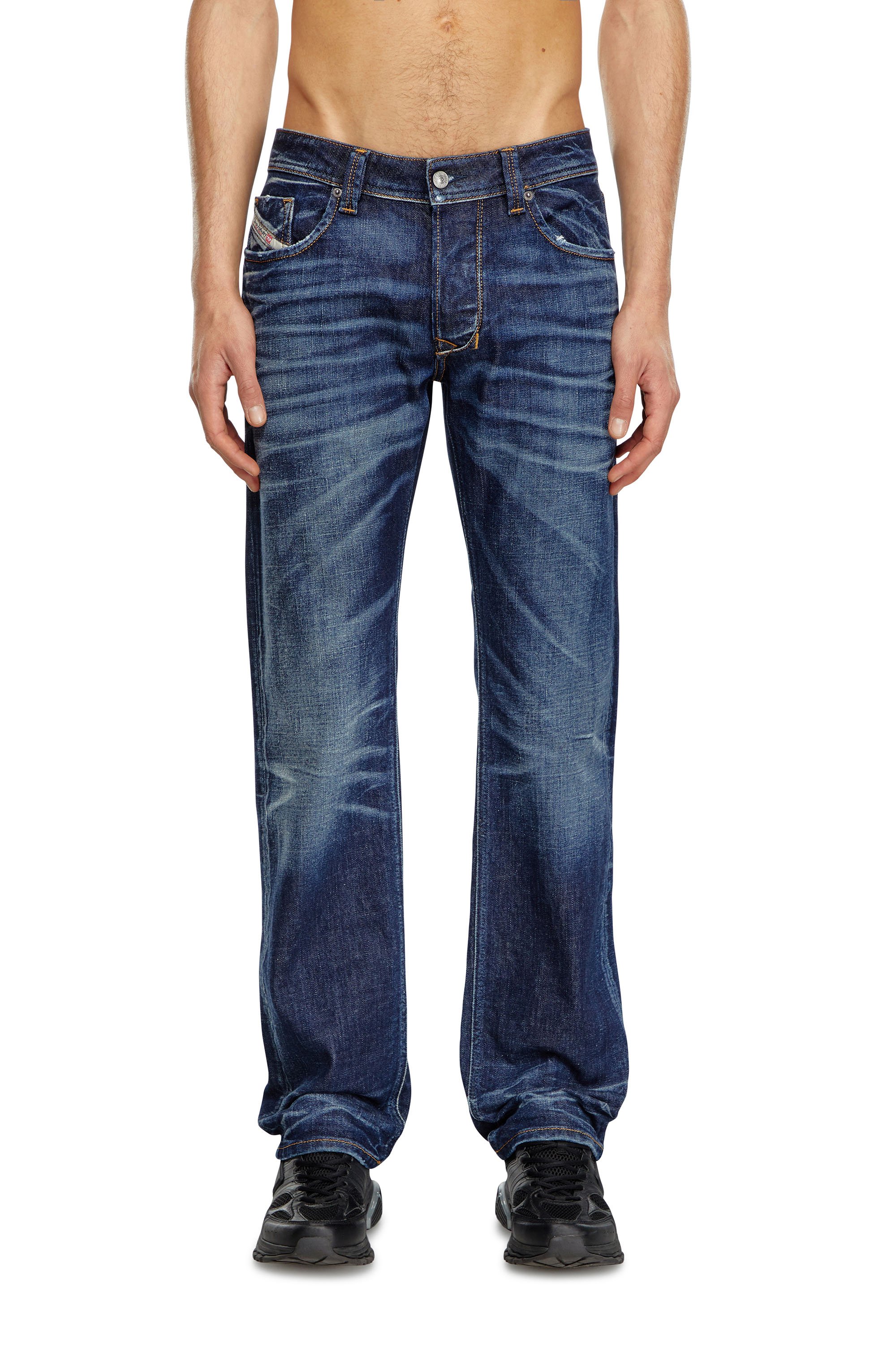 Diesel - Man's Regular Jeans 1985 Larkee 09J90, Dark Blue - 1