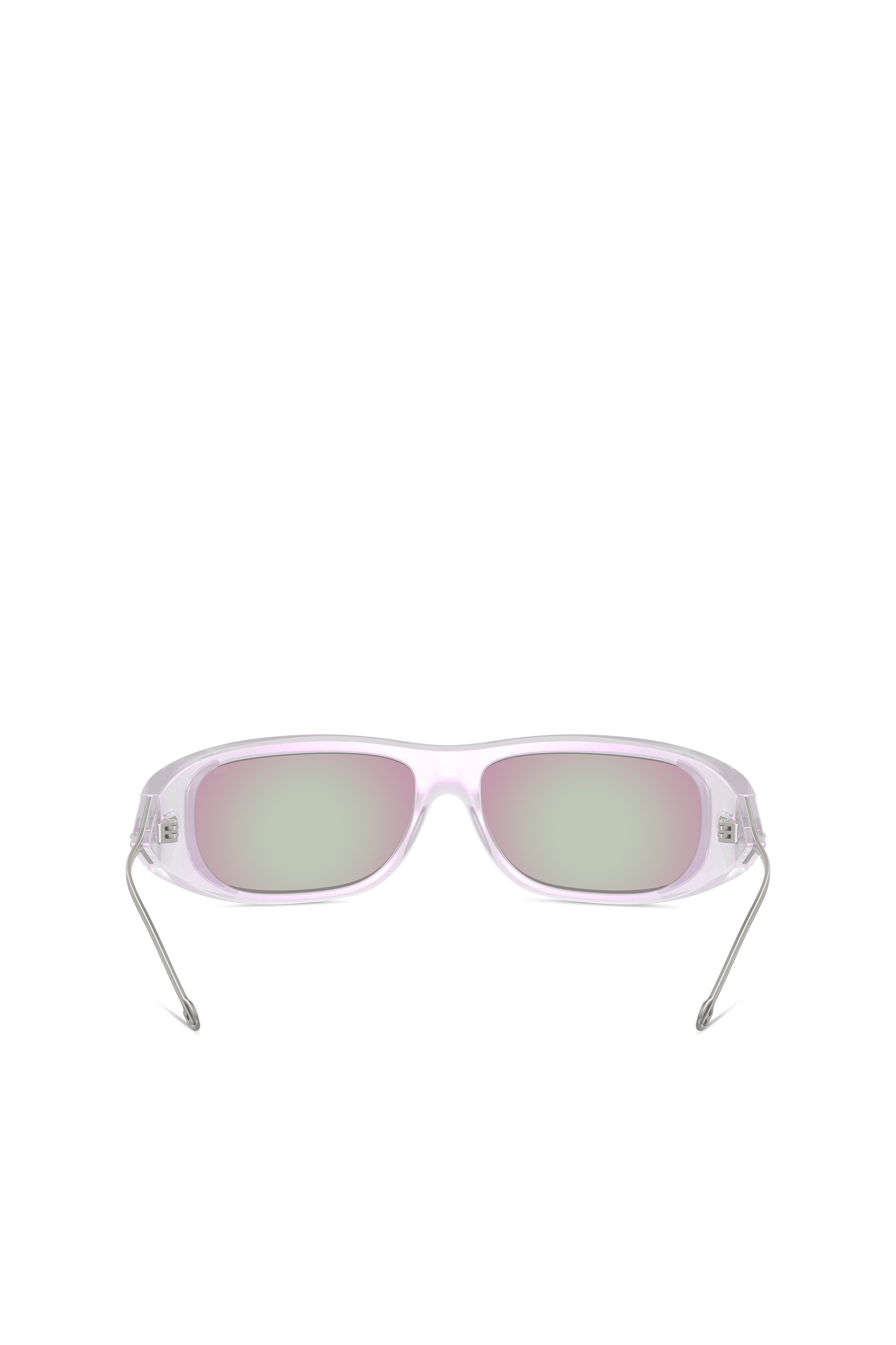 Diesel - 0DL3001, Gafas con estilo envolvente Unisex in Blanco - 3