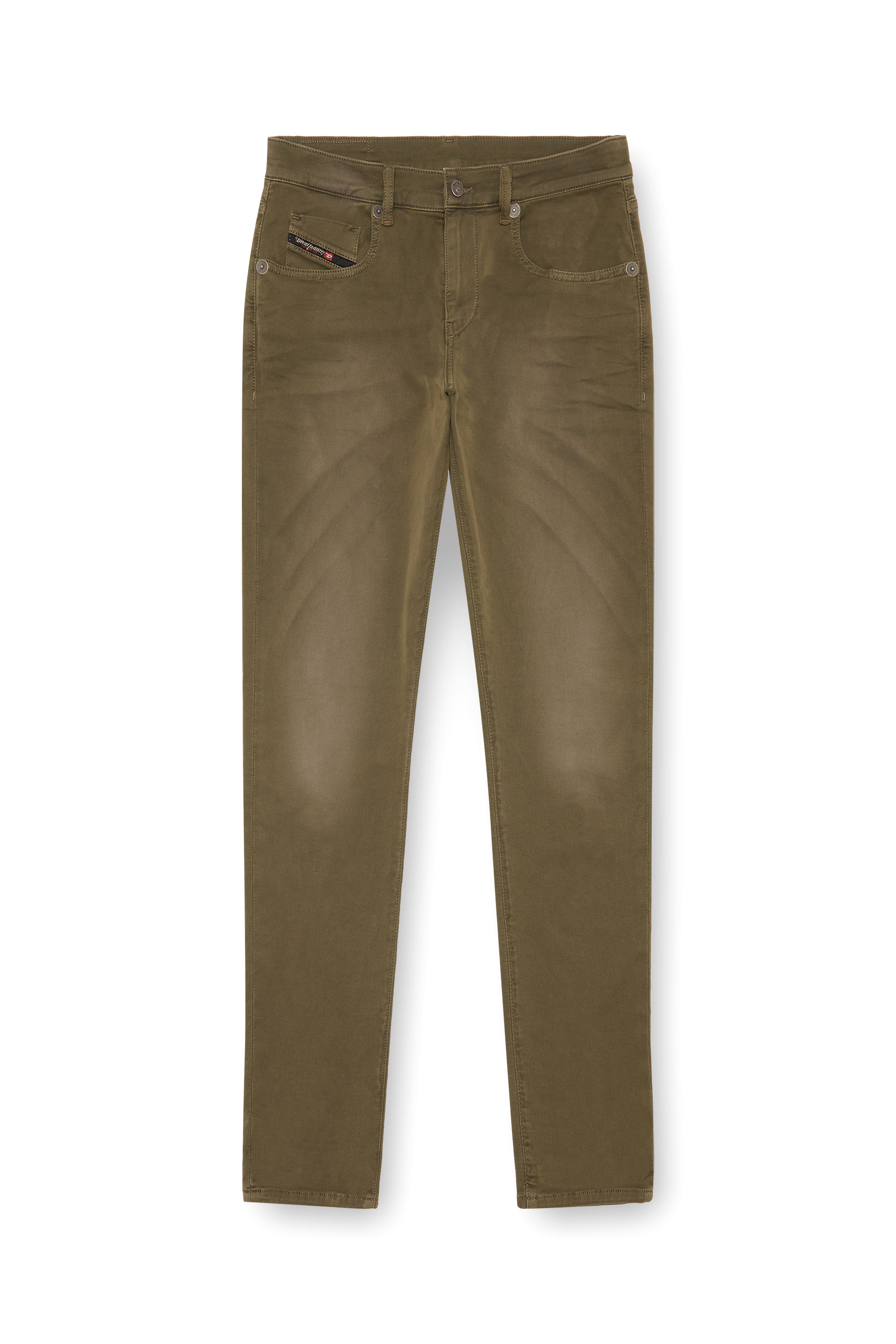 Diesel - Slim 2060 D-Strukt Joggjeans® 0670M Hombre, Verde Militar - 3