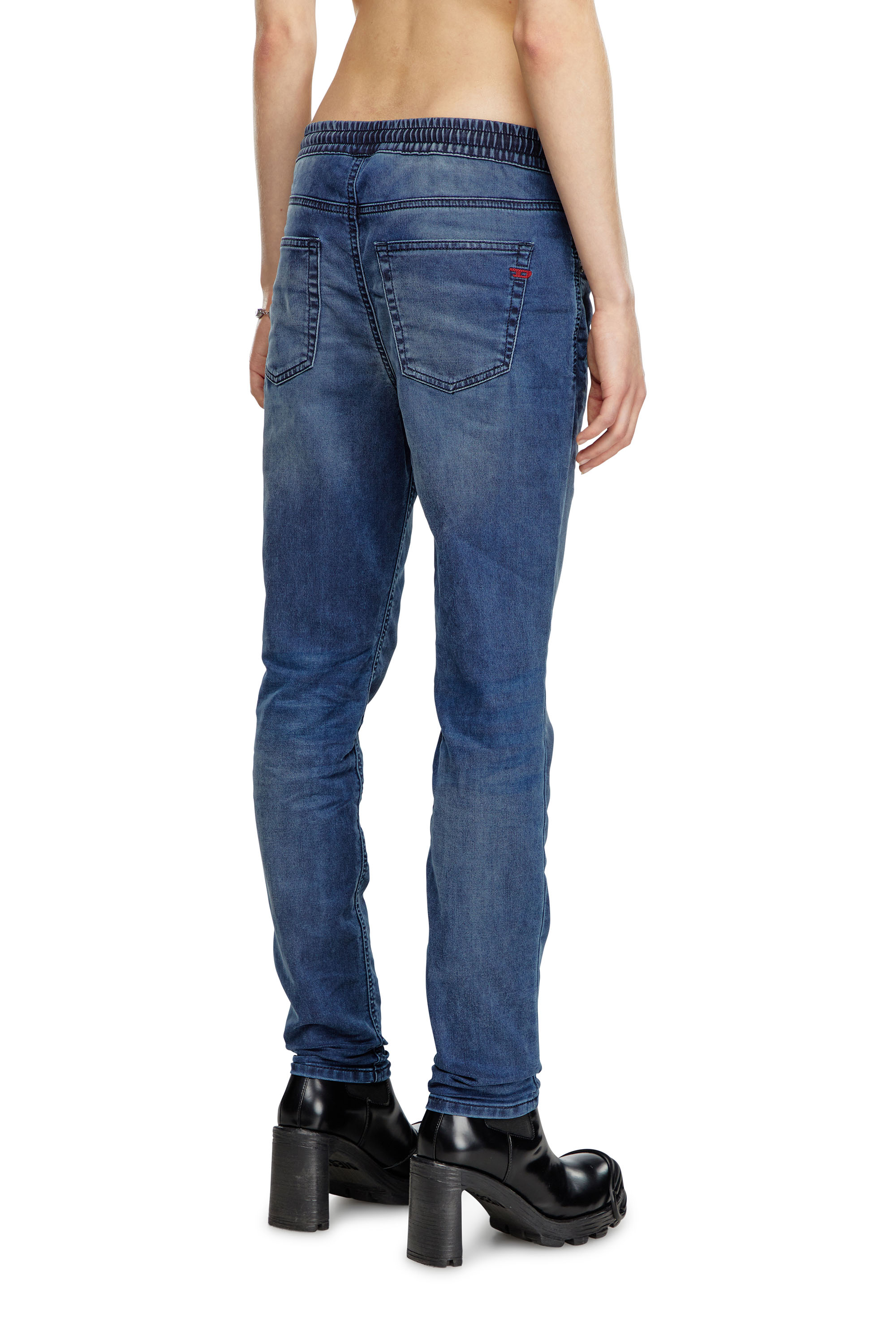 Diesel - Regular 2031 D-Krailey Joggjeans® 068LX Mujer, Azul Oscuro - 4