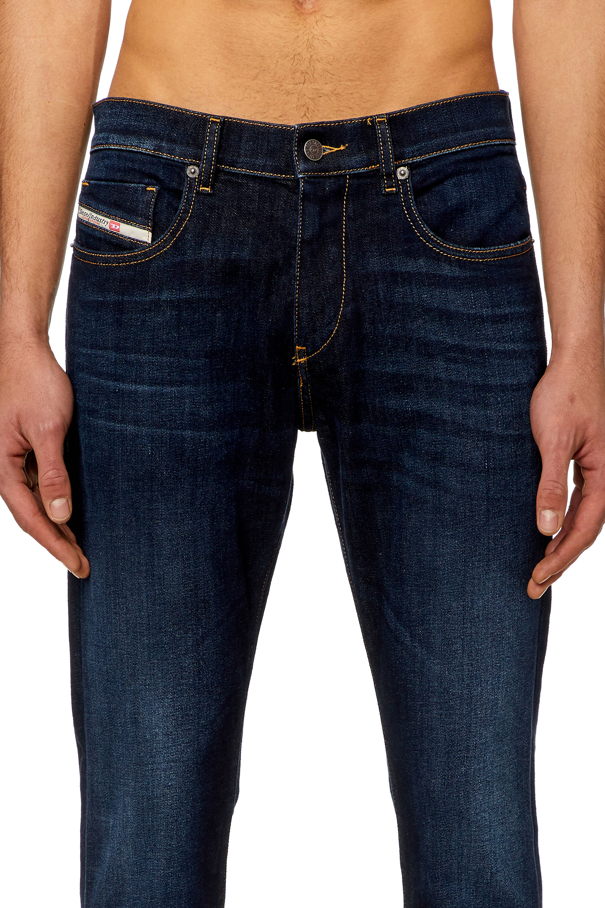 Diesel - Slim Jeans 2019 D-Strukt 009ZS Hombre, Azul Oscuro - 5