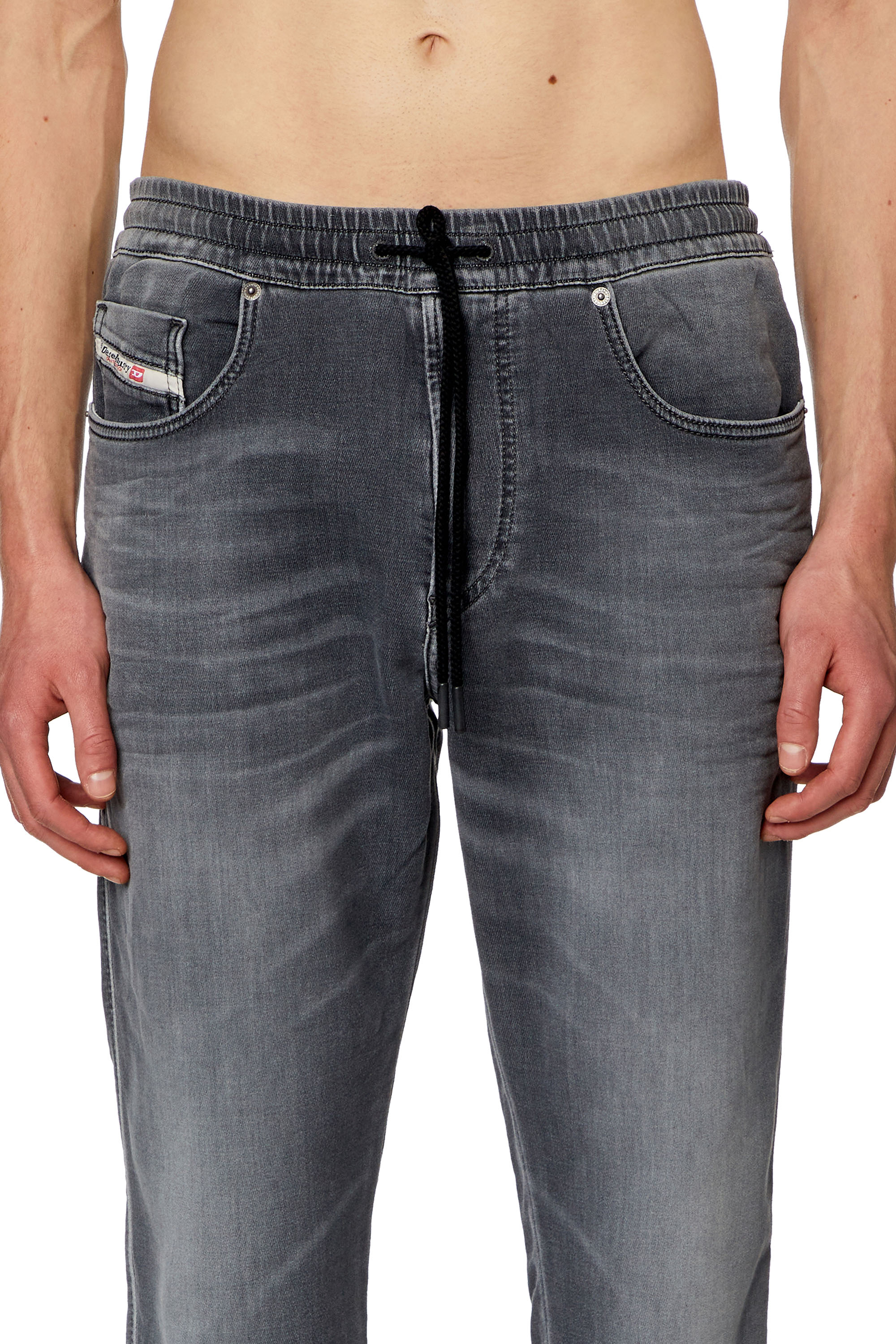 Diesel - Man's Slim 2060 D-Strukt Joggjeans® 068HS, Grey - 5