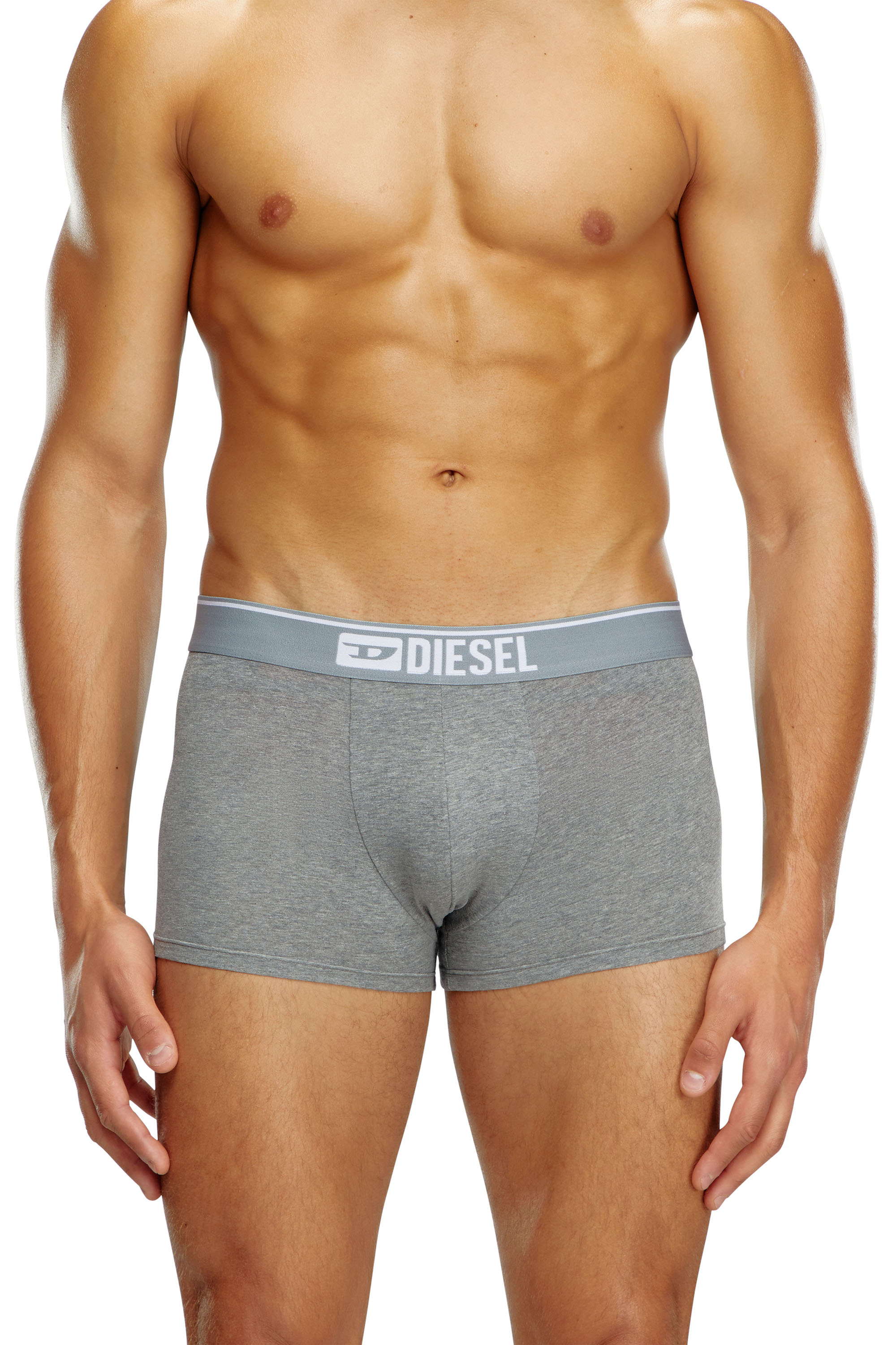 Diesel - UMBX-DAMIENTHREEPACK, Paquete de tres bóxers ajustados lisos Hombre in Multicolor - 2